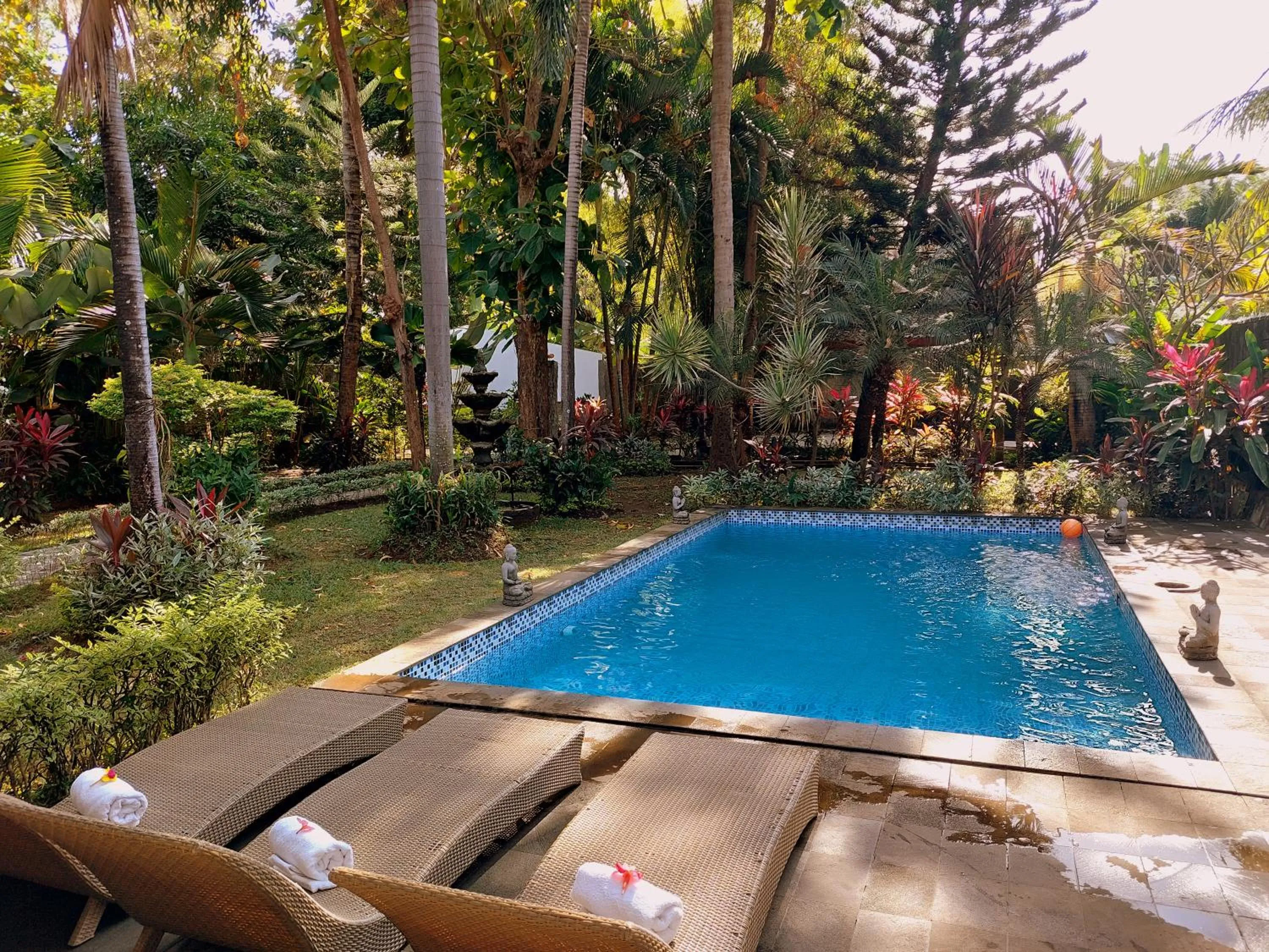Pool view in Villa Kelapa