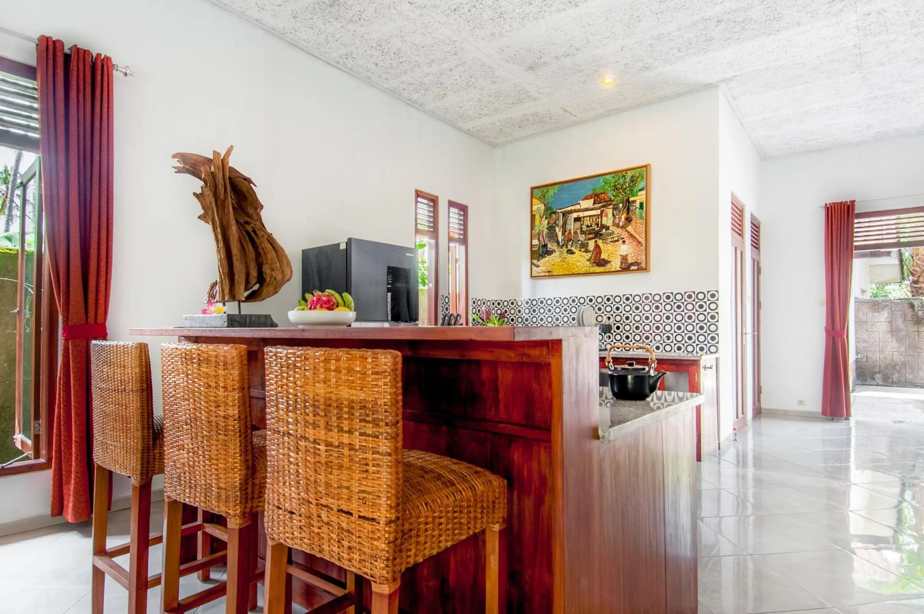 kitchen in Villa Kelapa