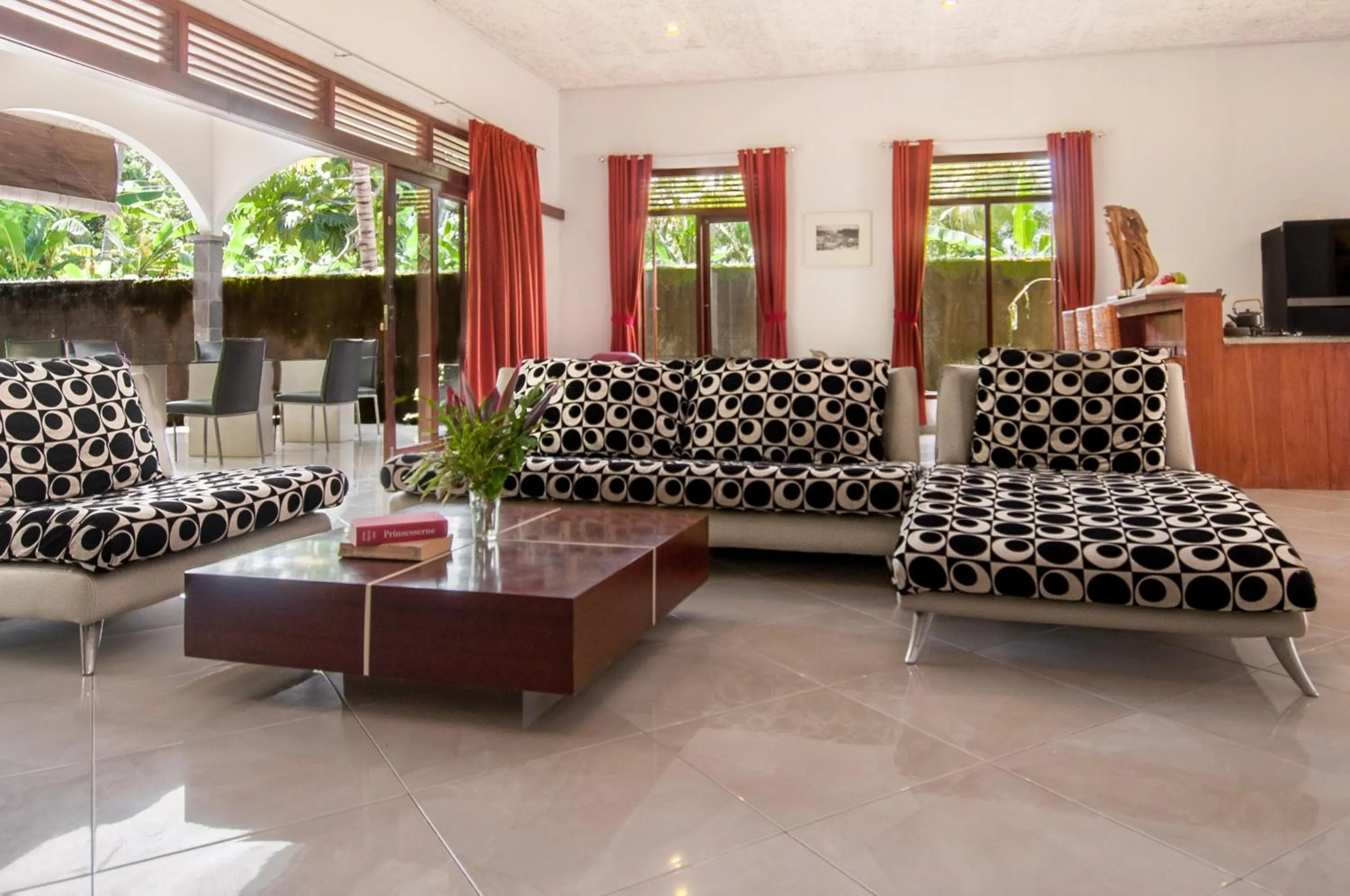 Living room in Villa Kelapa