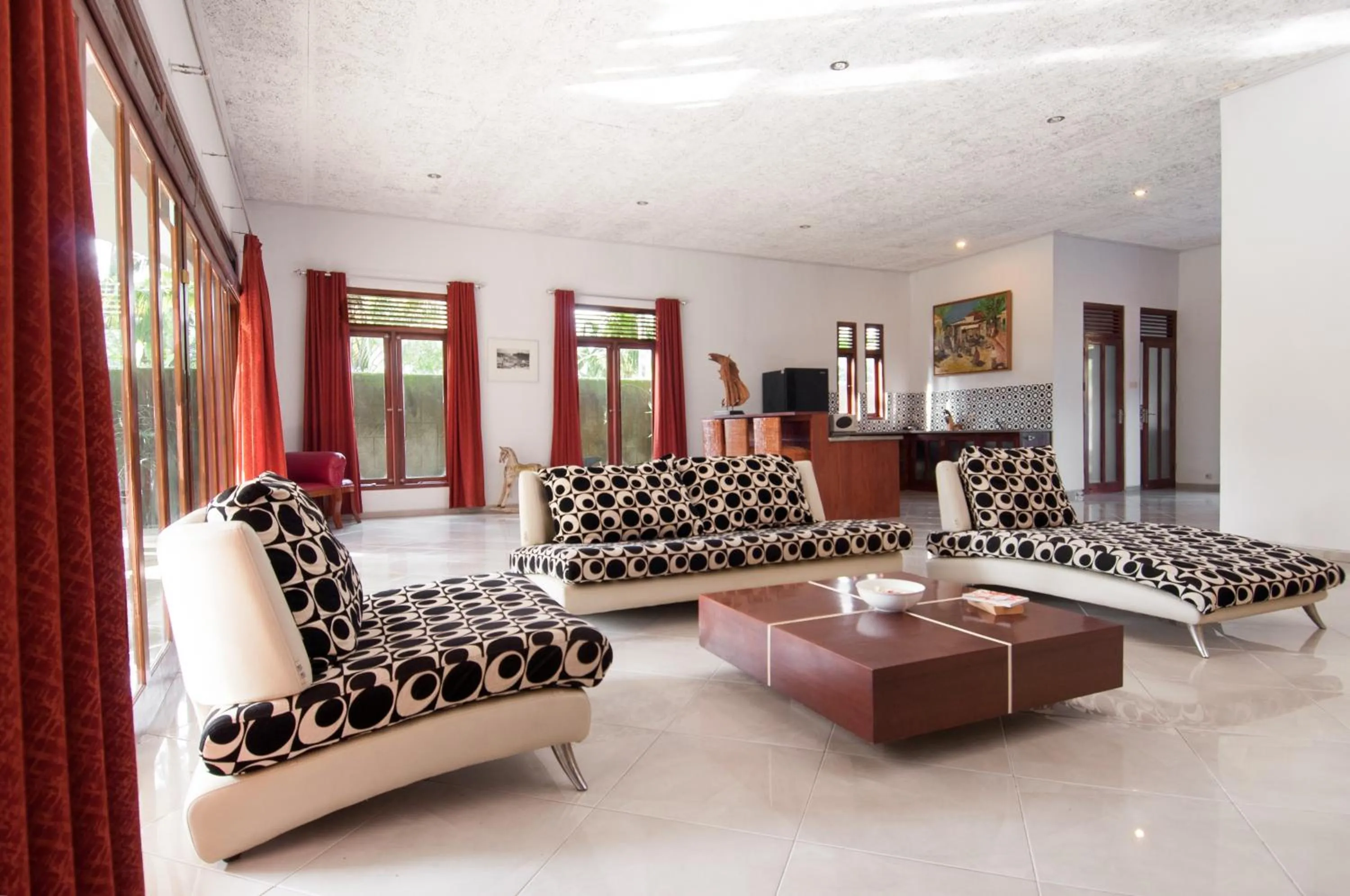 Living room in Villa Kelapa