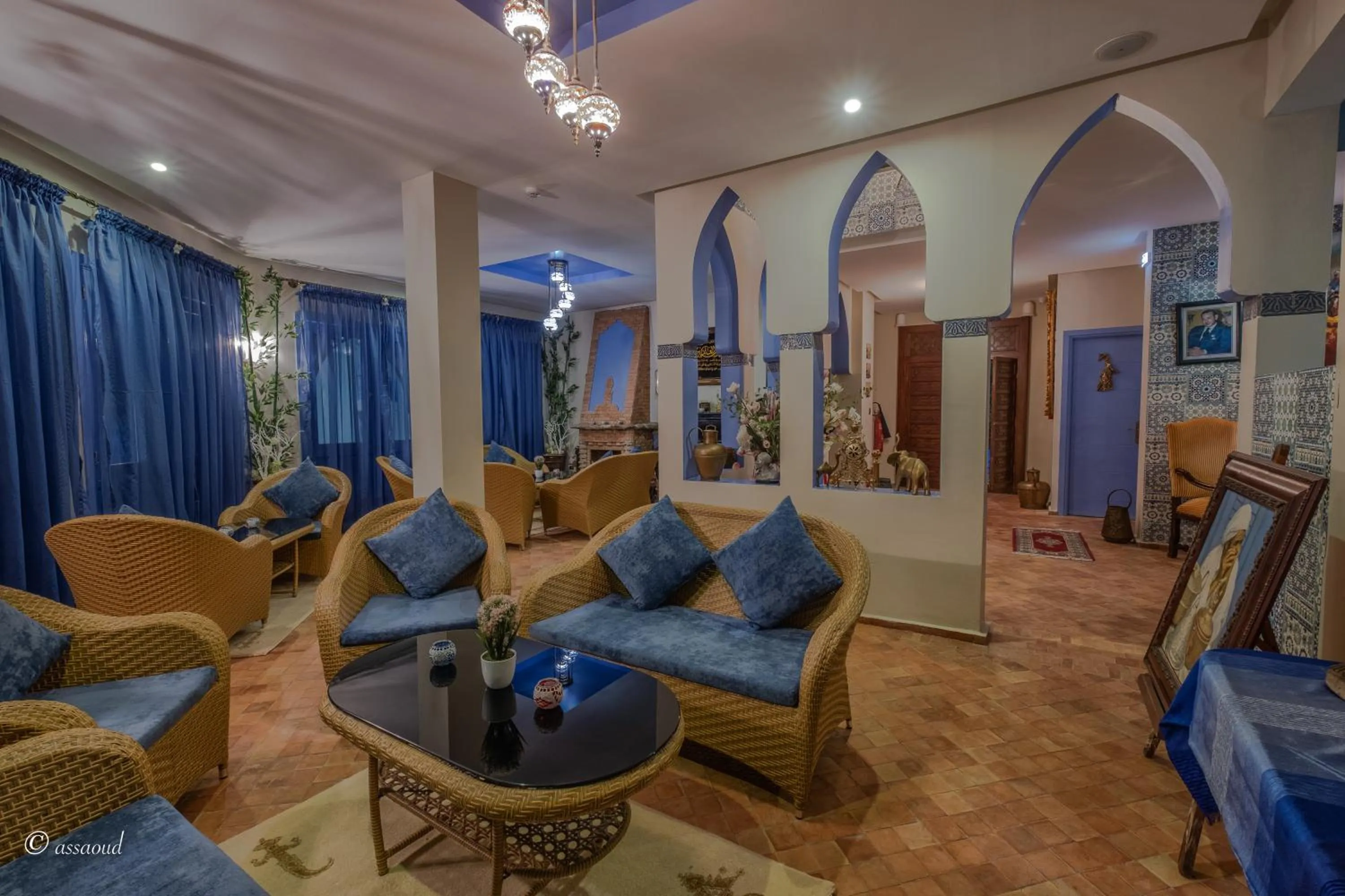 Lobby or reception in Dar Ba Sidi & Spa