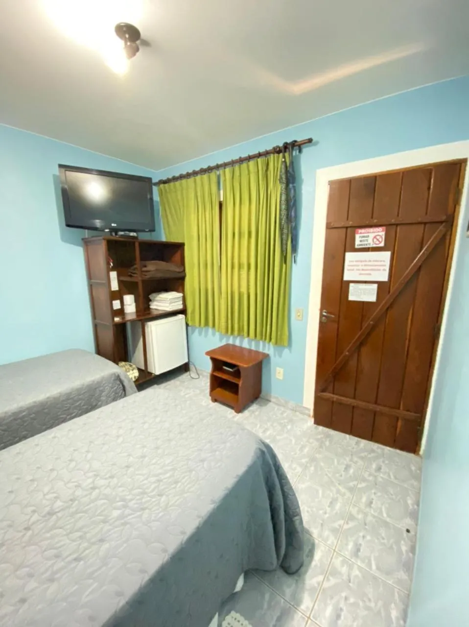 Bed in Pousada Nenzinha