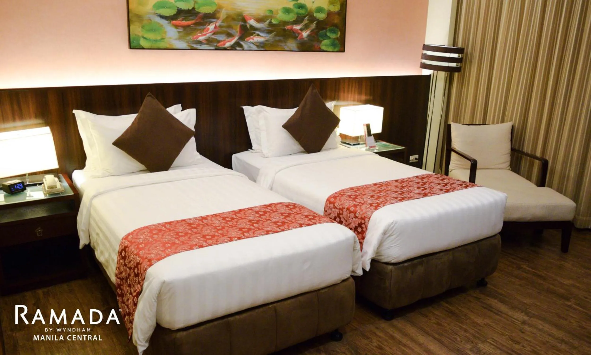 Bed in Ramada by Wyndham Manila Central