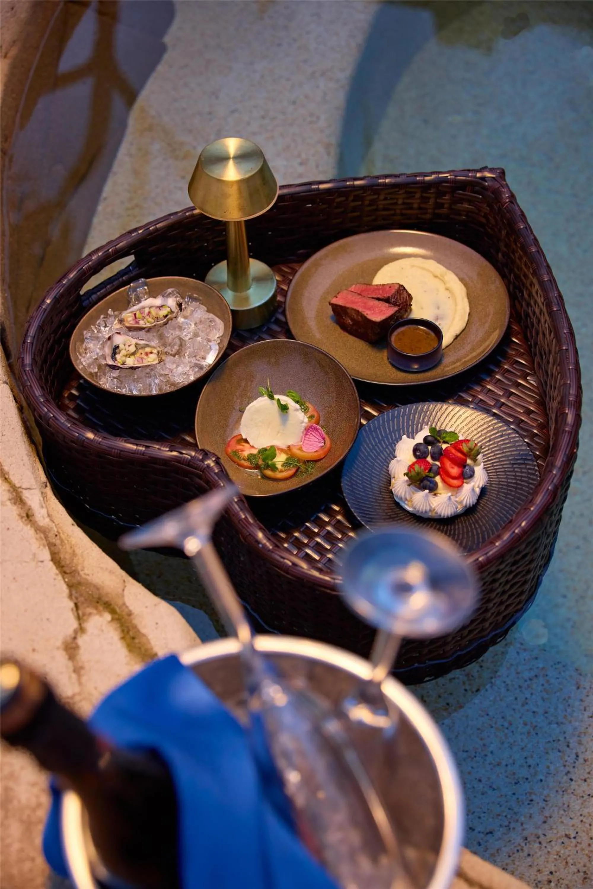 Pool view in Radisson Blu Resort Fiji