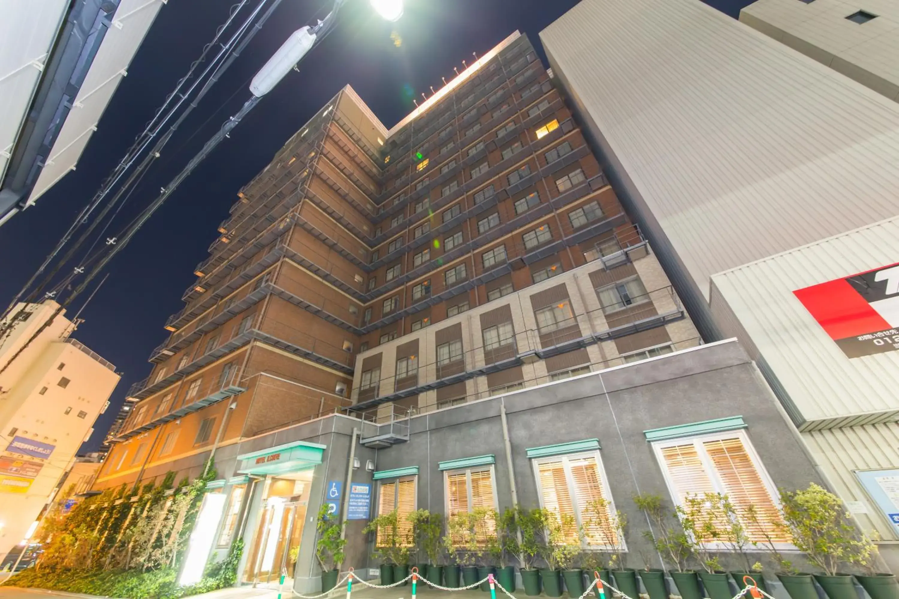 Property building in Hotel IL Cuore Namba Property building in Hotel IL Cuore Namba