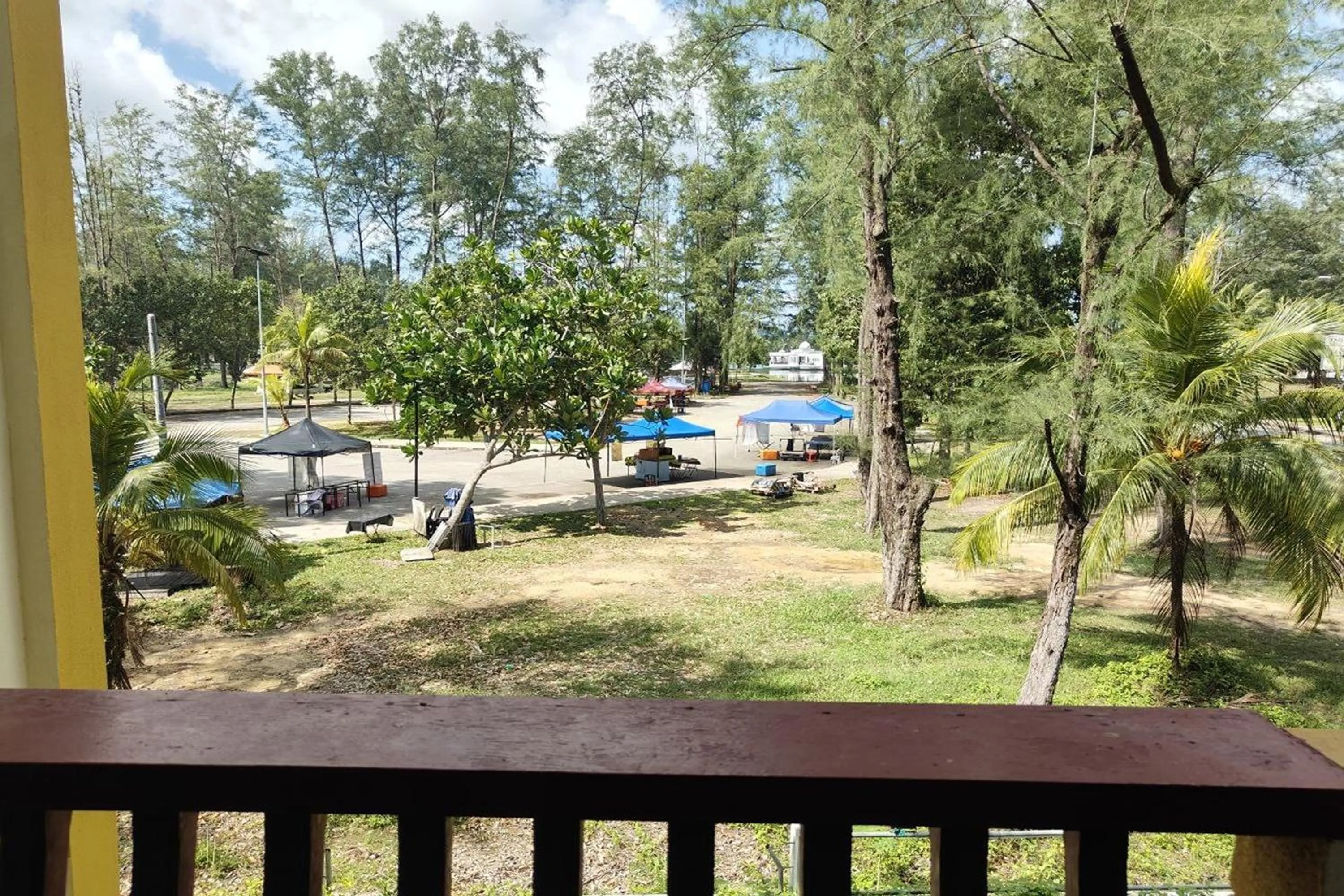 Garden view in Terengganu Equestrian Resort