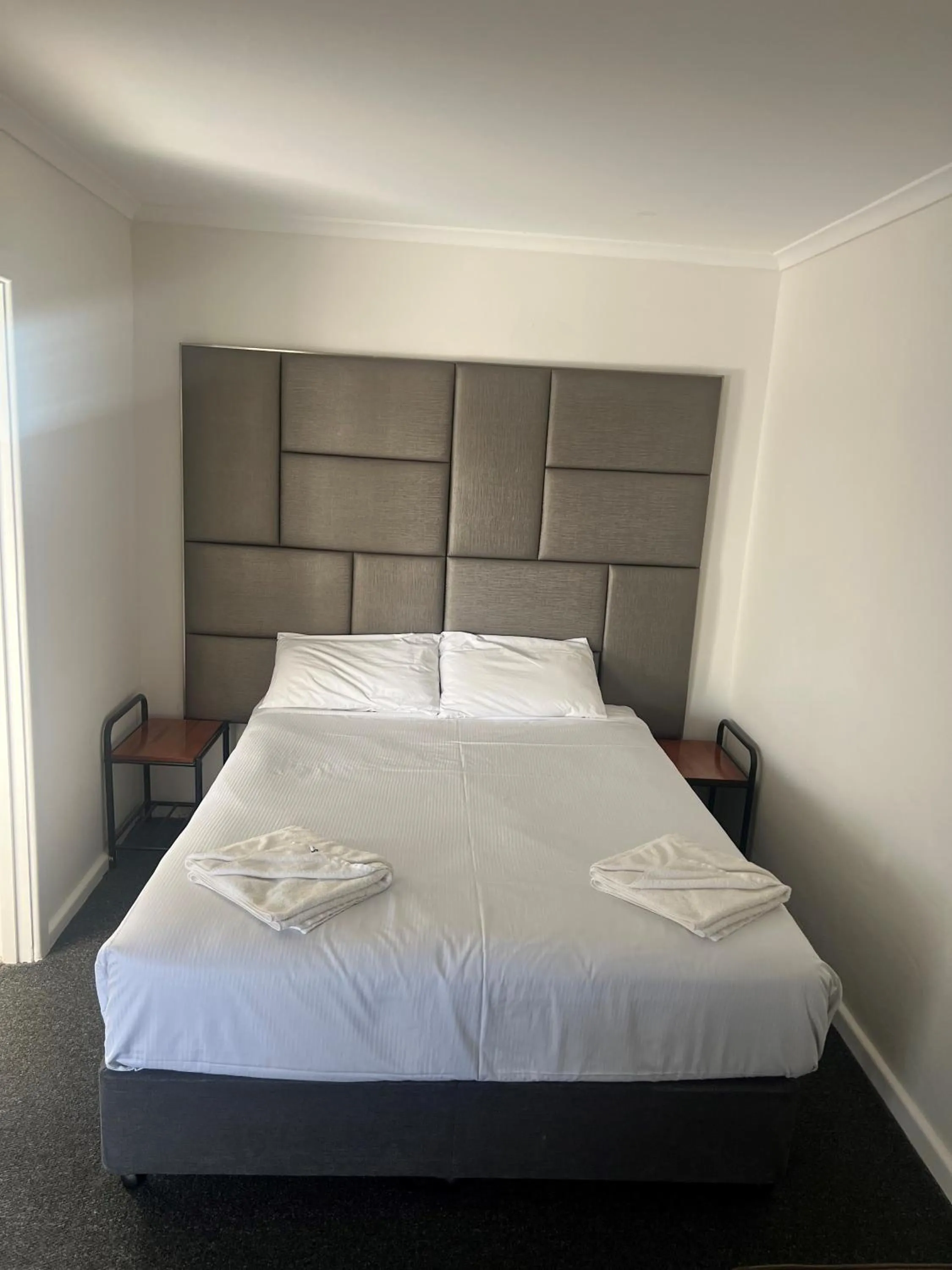 Bed in Yass Motel