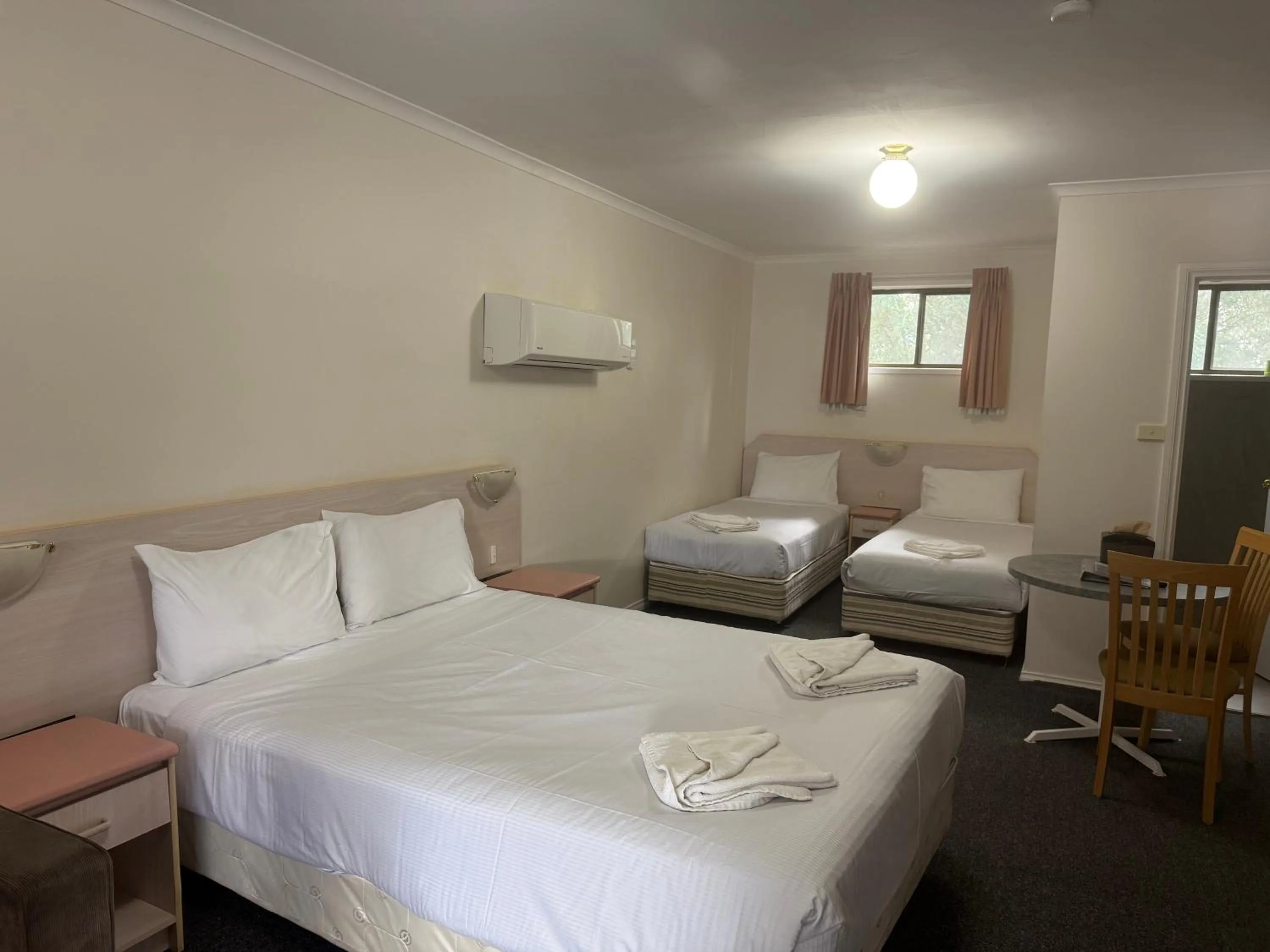 Bed in Yass Motel
