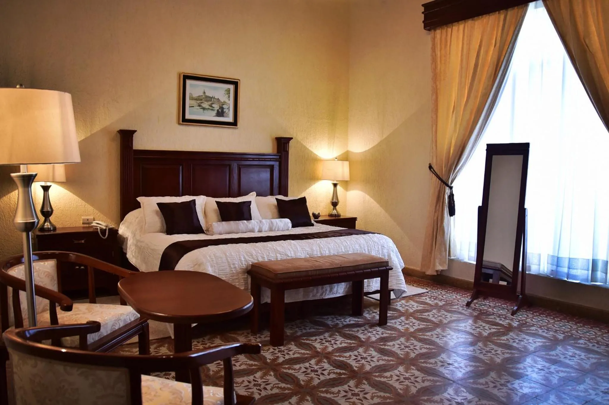 Bed in Hotel Boutique La Albertina