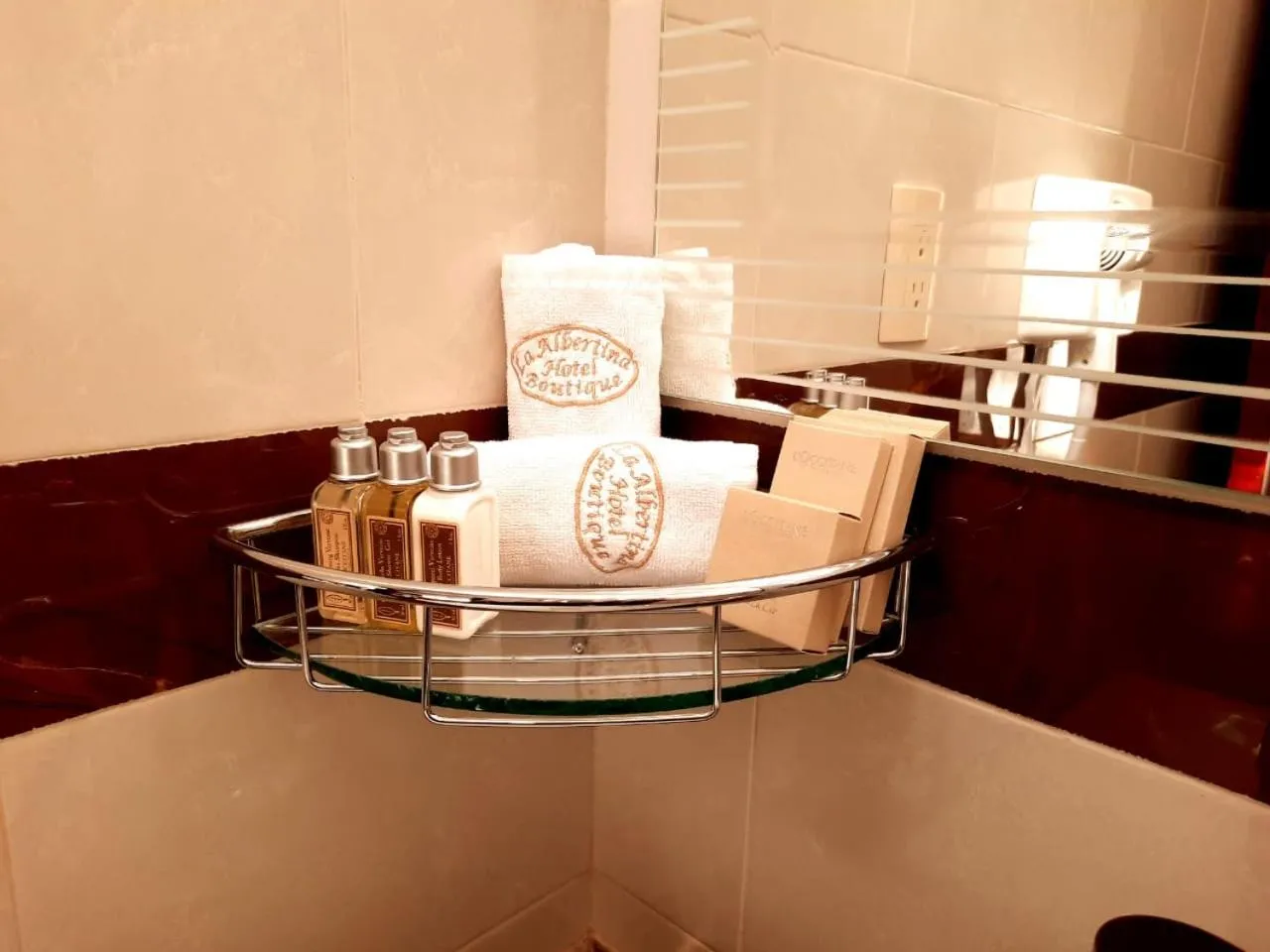 Bathroom in Hotel Boutique La Albertina