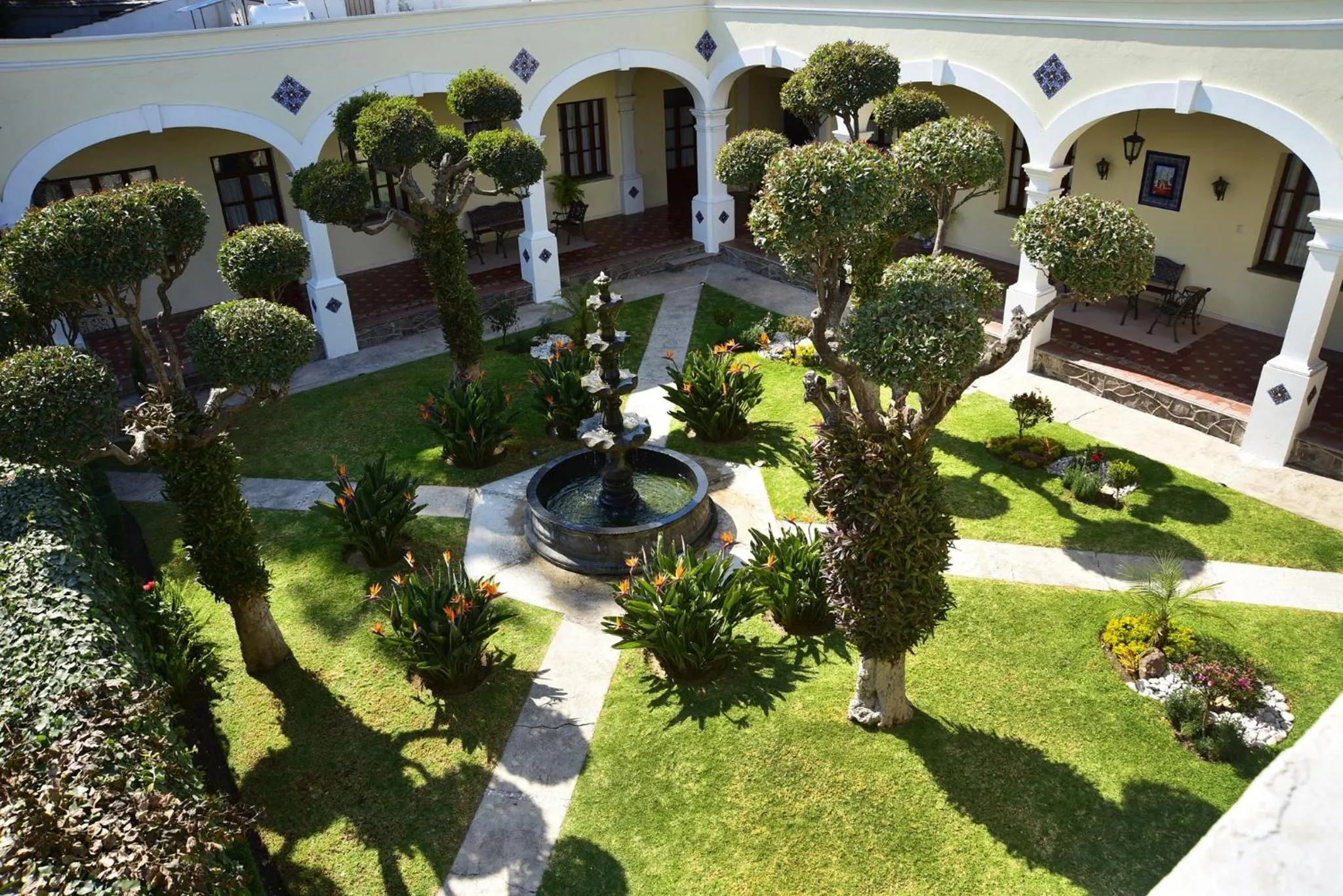 Bird's eye view in Hotel Boutique La Albertina