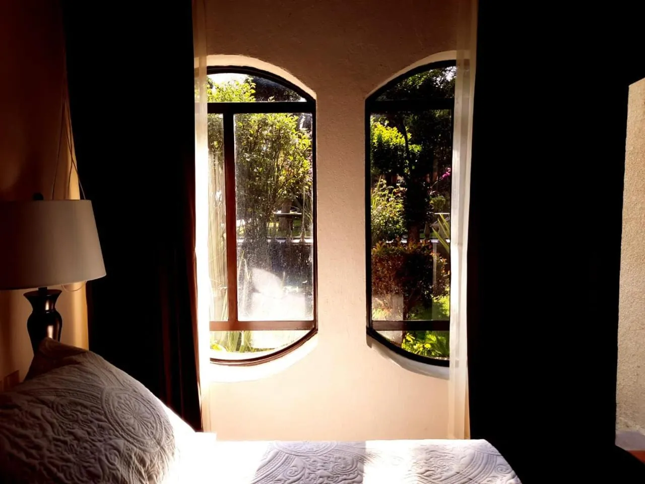 Garden view, Bed in Hotel Boutique La Albertina