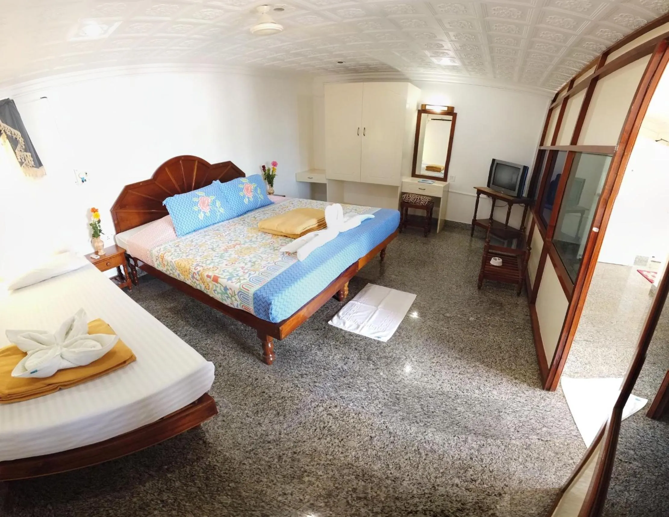 Bedroom, Bed in Marine Palace Beach Hotel