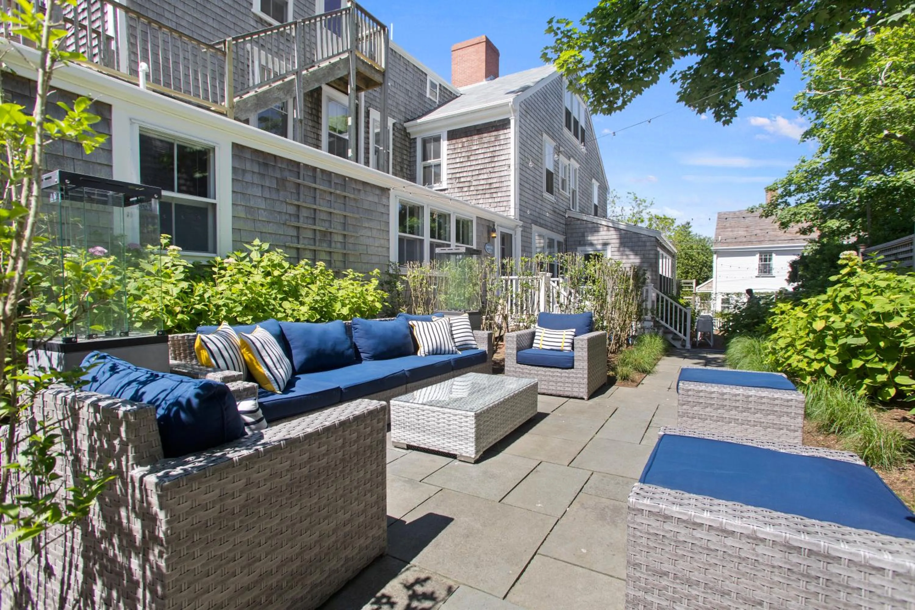 Balcony/Terrace in Carlisle House Inn