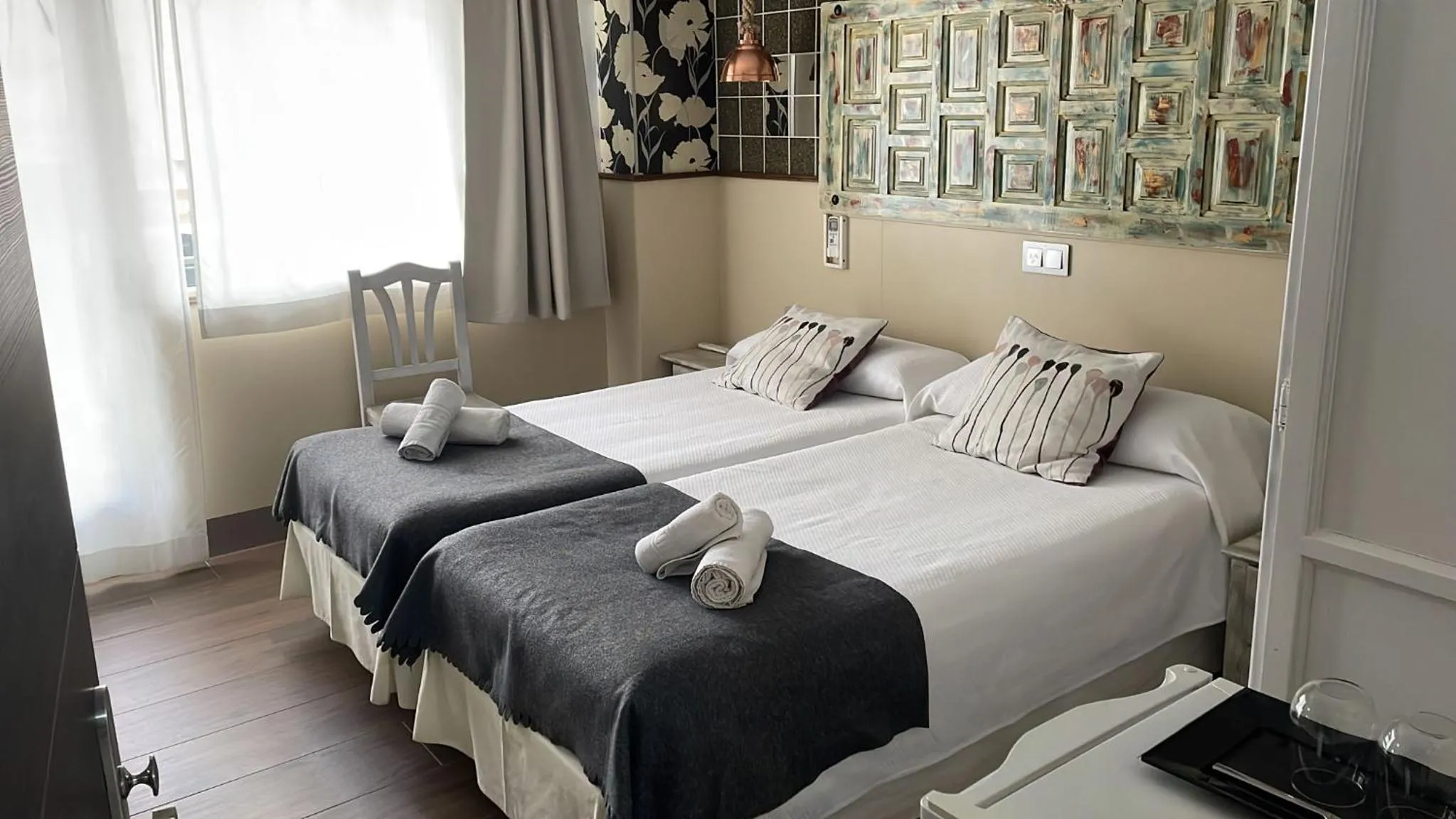 Bed in Hostal Boutique Luna de Gavín