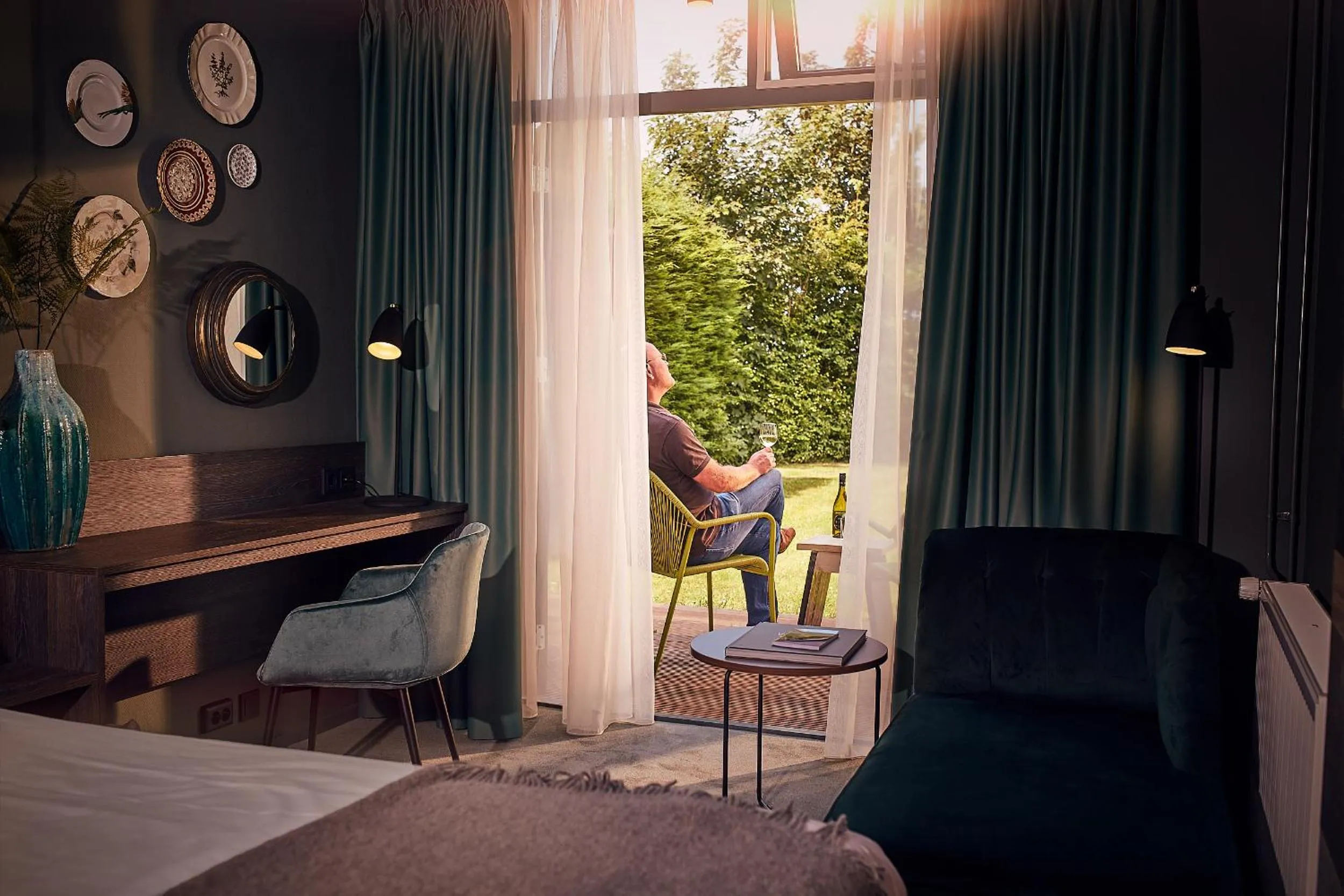 Garden, Bed in Prins Hendrik Texel