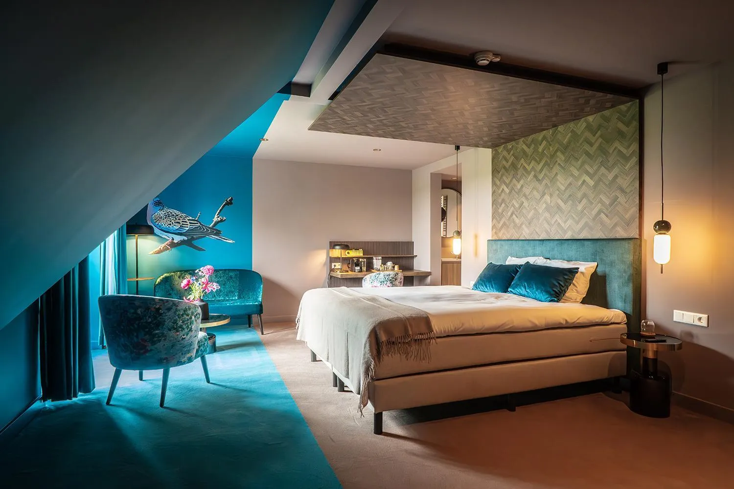 Photo of the whole room, Bed in Prins Hendrik Texel