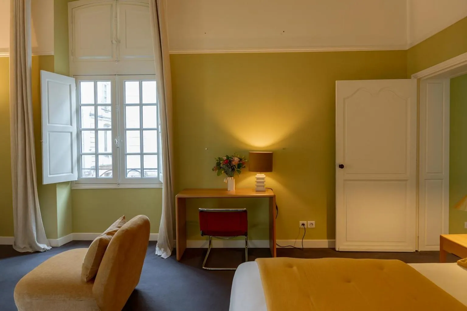 Bedroom, Bed in Maison Fredon Bordeaux Centre