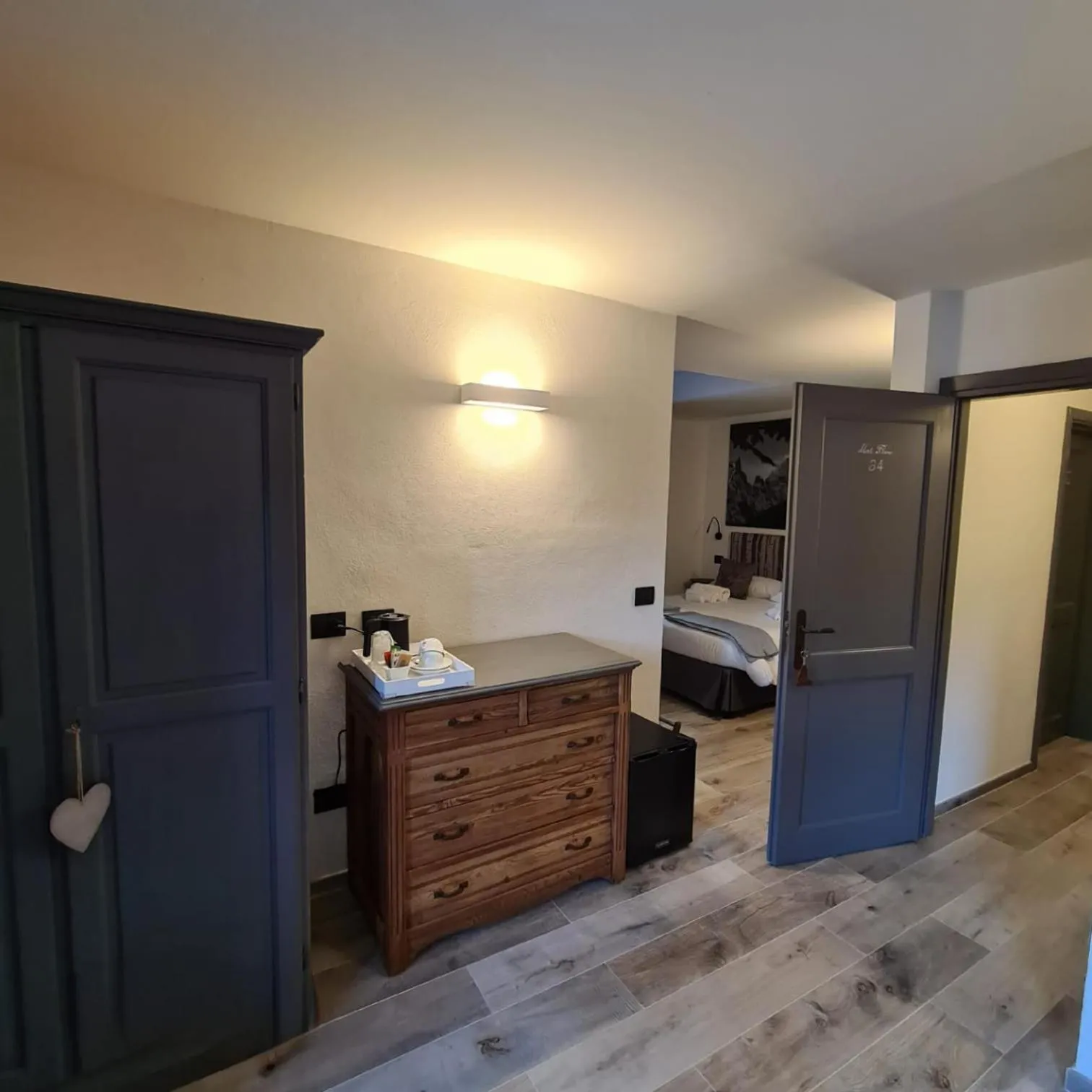 Bed in Hotel Dente Del Gigante