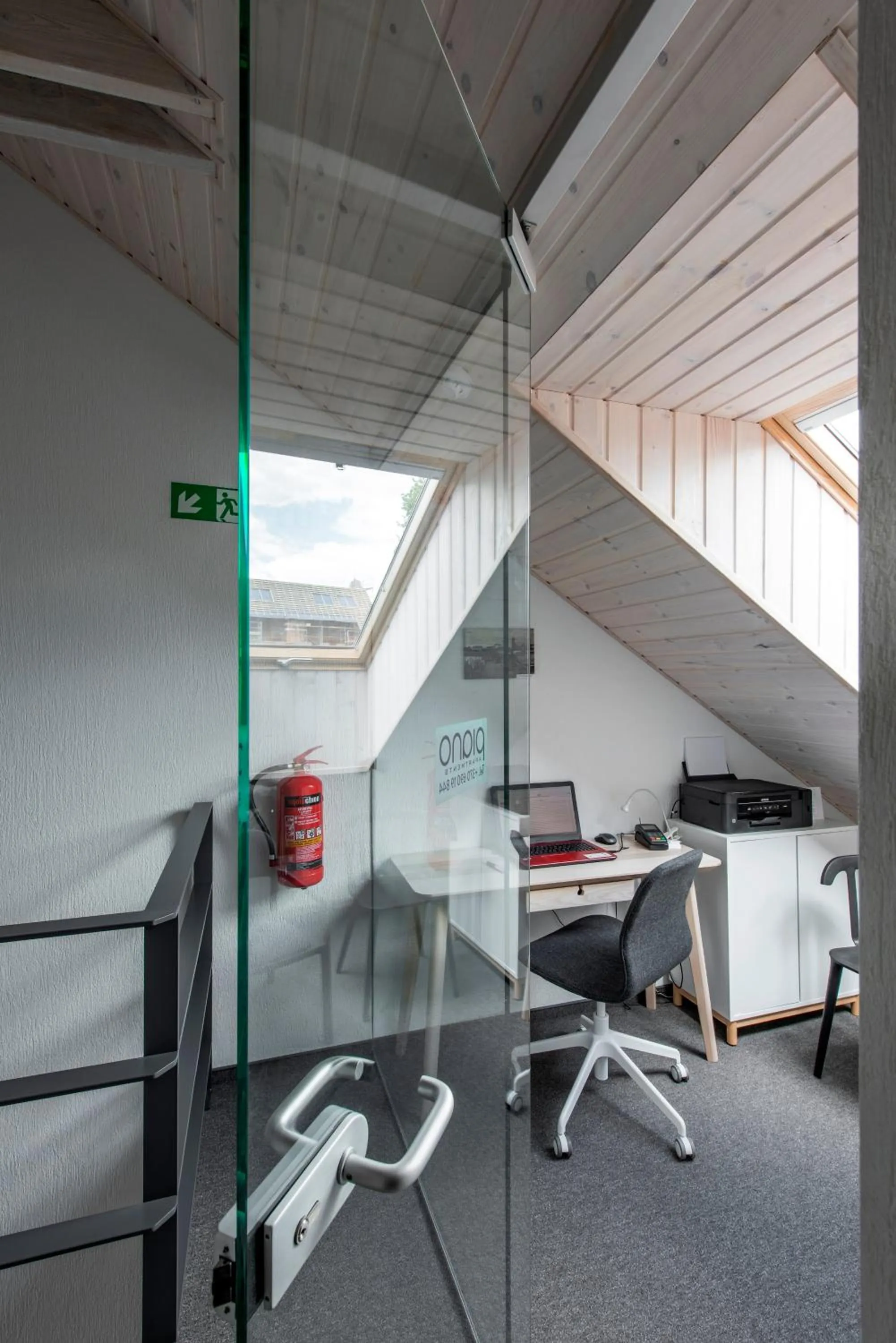 On site in Piano Apartments