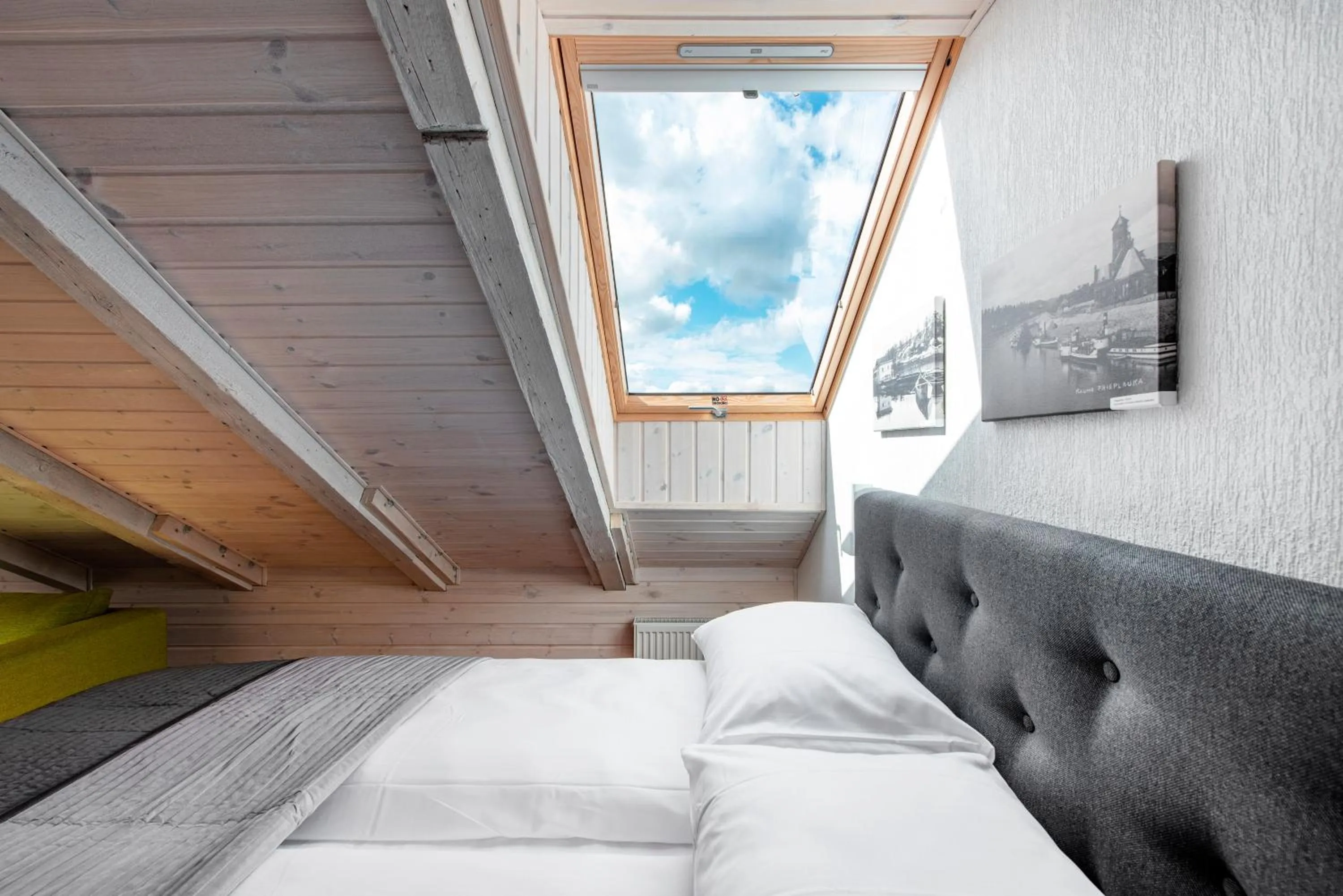 Bed in Piano Apartments