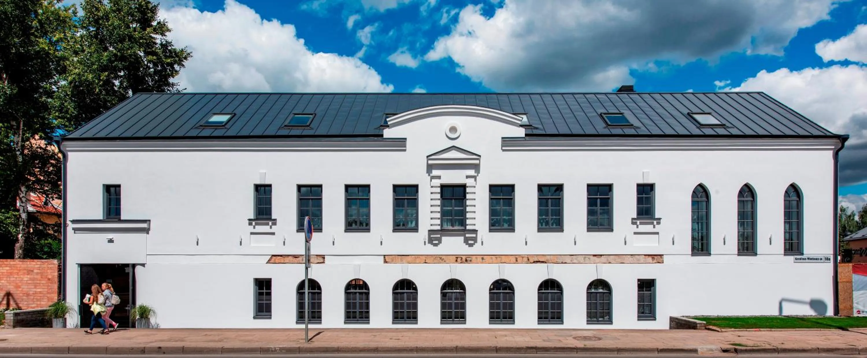 Facade/entrance in Piano Apartments