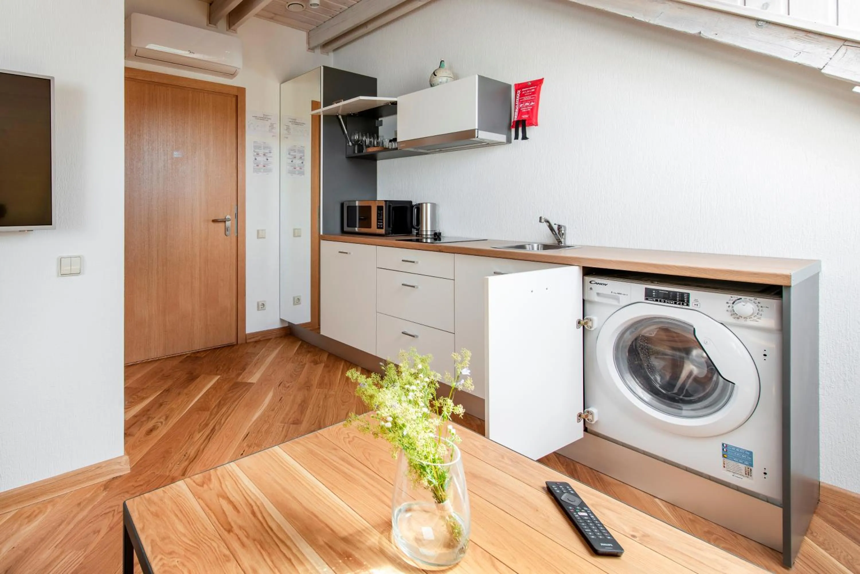 Kitchen or kitchenette in Piano Apartments