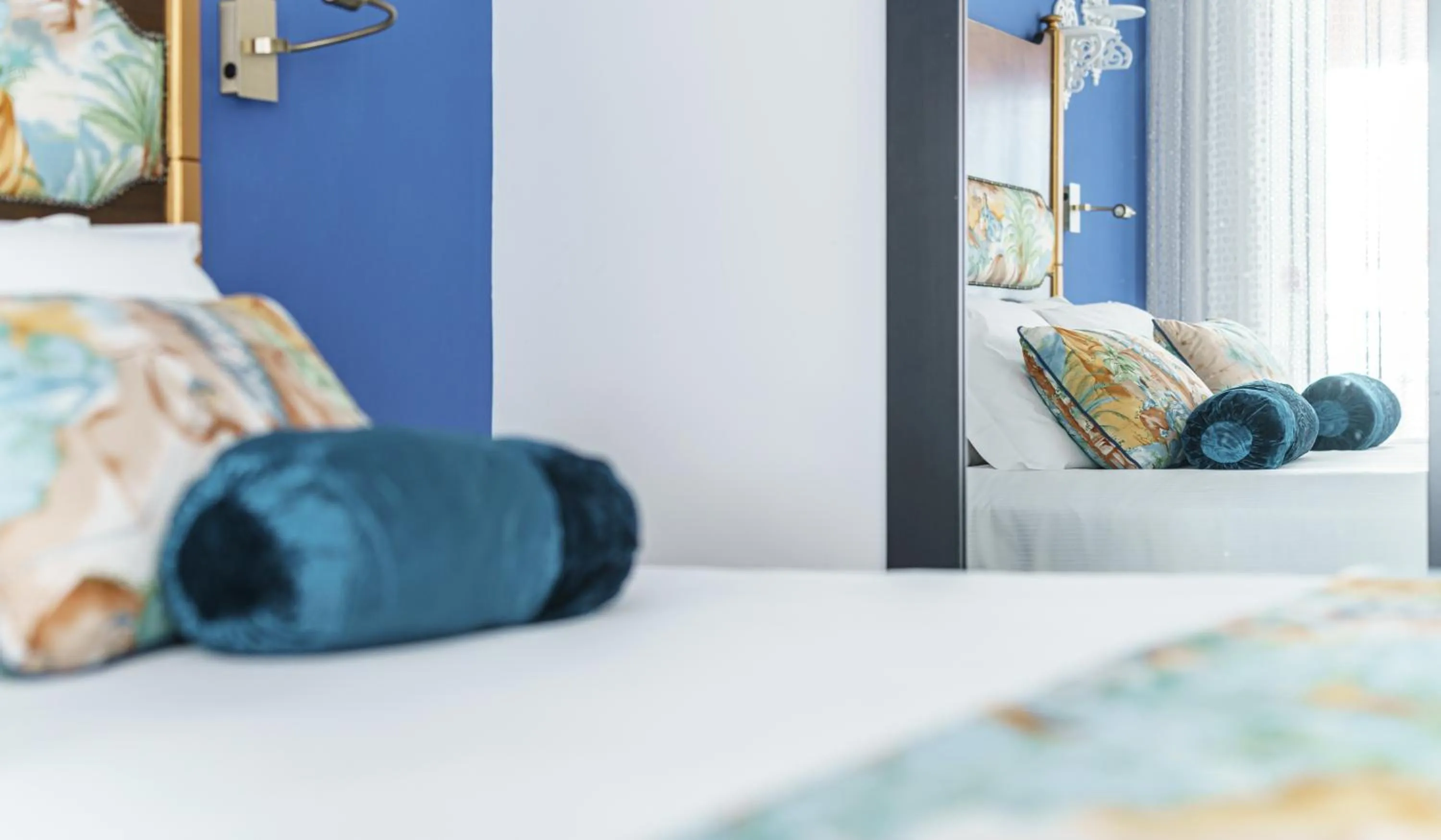 Bedroom, Bed in Hotel Lampara