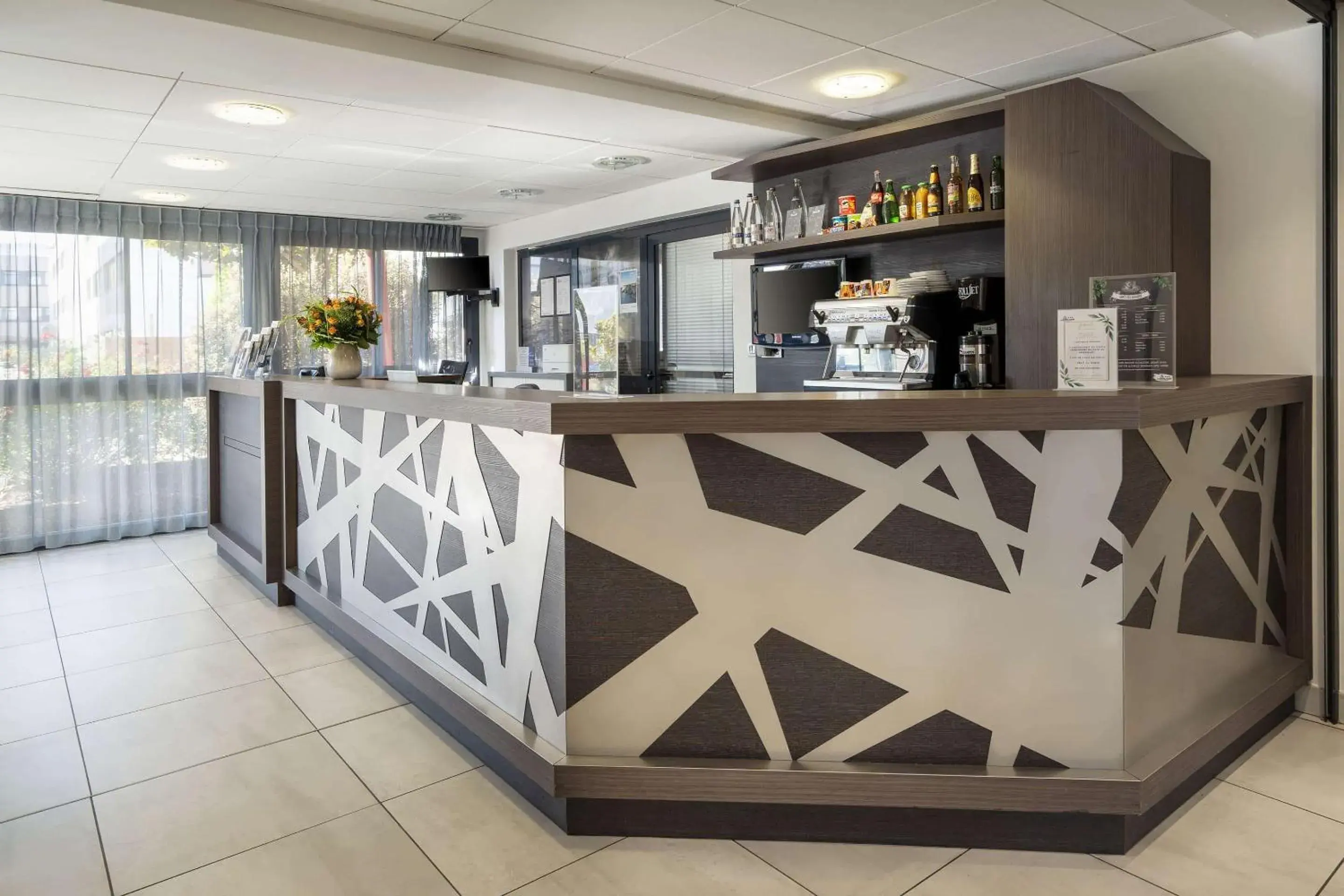 Lobby or reception in Best Western Les Aureliades Saint Nazaire Lobby or reception in Best Western Les Aureliades Saint Nazaire