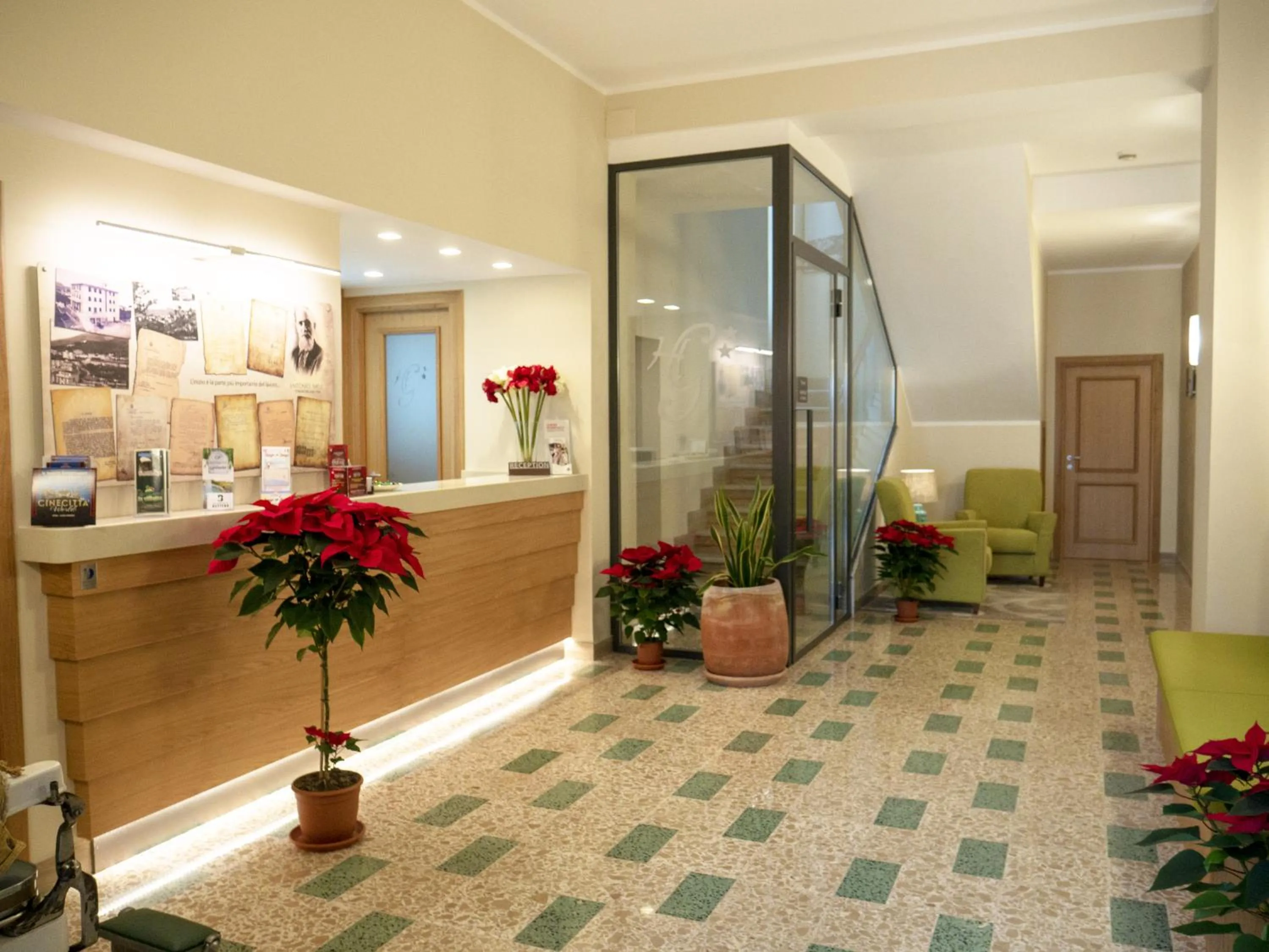 Lobby or reception in Hotel Del Golfo