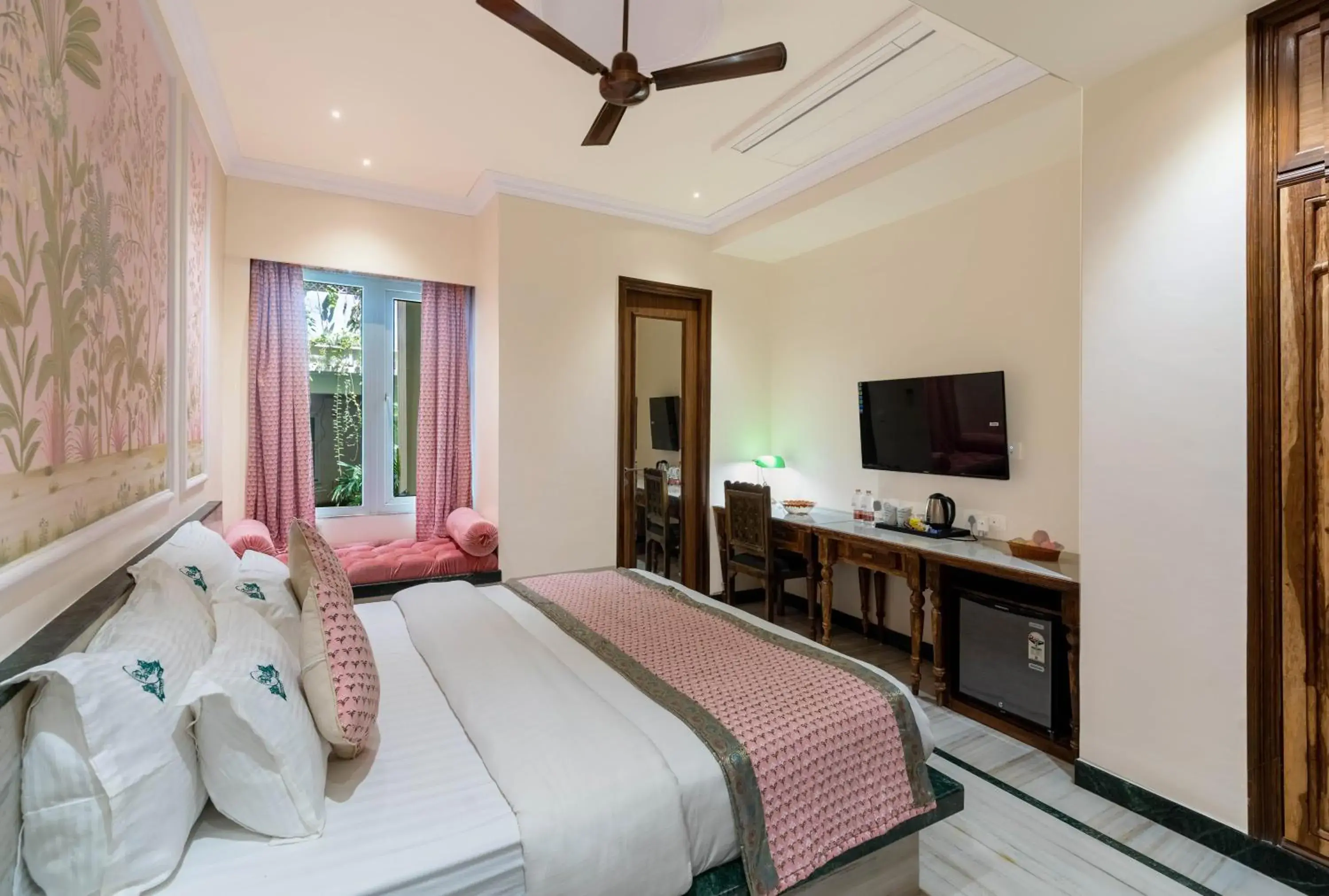 Deluxe Room in Panna Vilas - A Lake Facing Boutique Hotel Deluxe Room in Panna Vilas - A Lake Facing Boutique Hotel