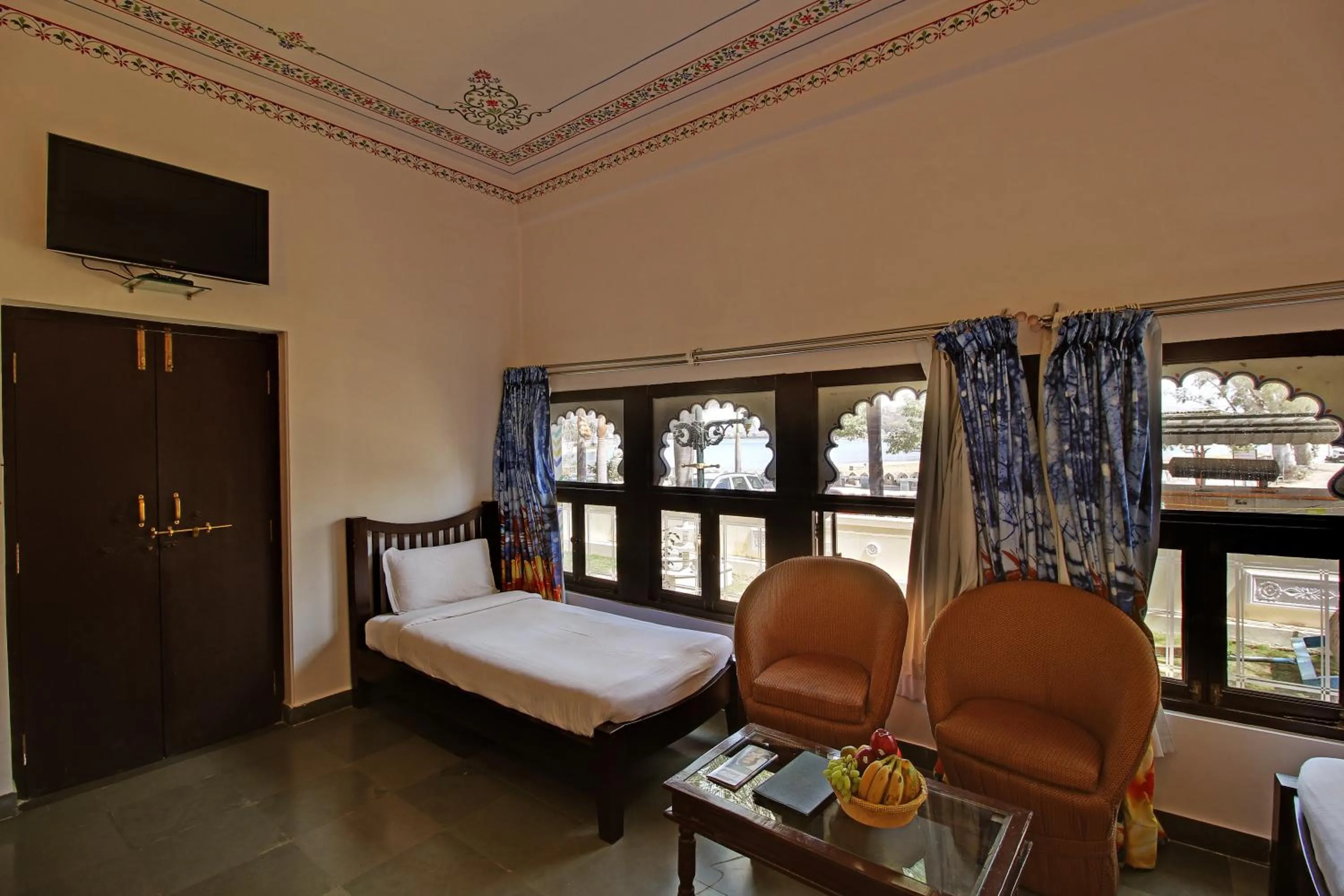 View (from property/room), Bed in Panna Vilas - A Lake Facing Boutique Hotel