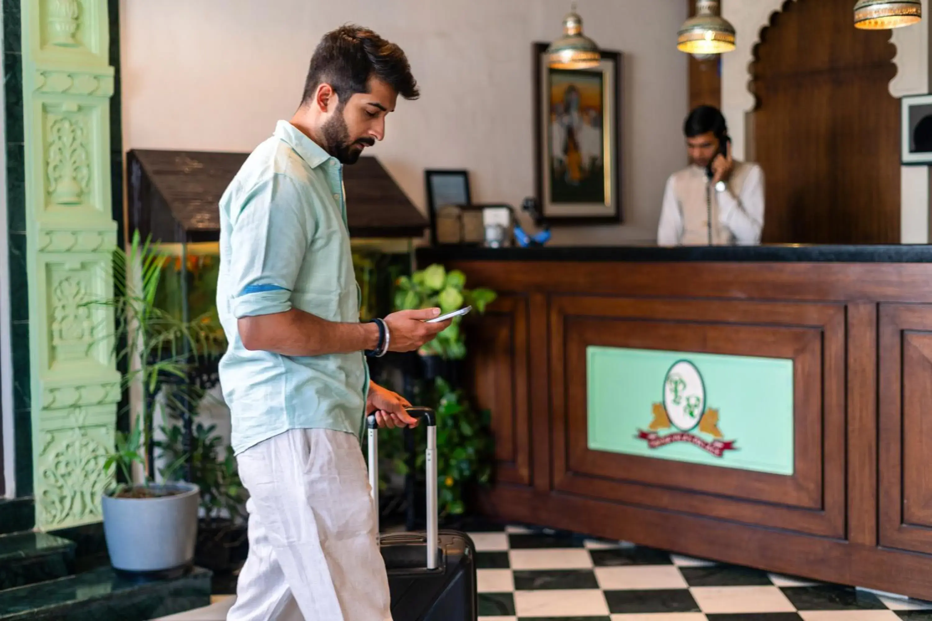 Lobby or reception in Panna Vilas - A Lake Facing Boutique Hotel Lobby or reception in Panna Vilas - A Lake Facing Boutique Hotel