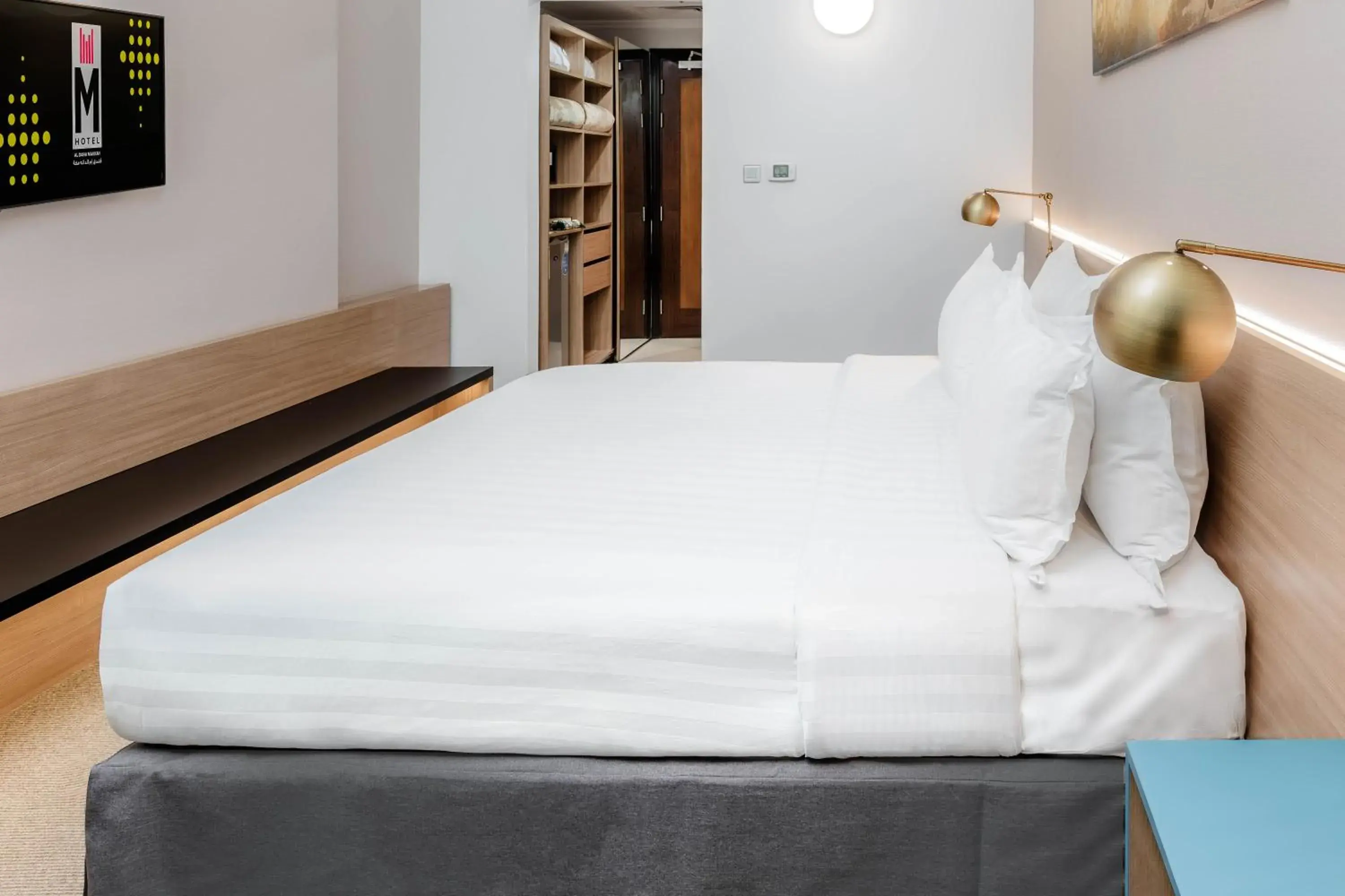 Bed in M Hotel Al Dana Makkah by Millennium Bed in M Hotel Al Dana Makkah by Millennium