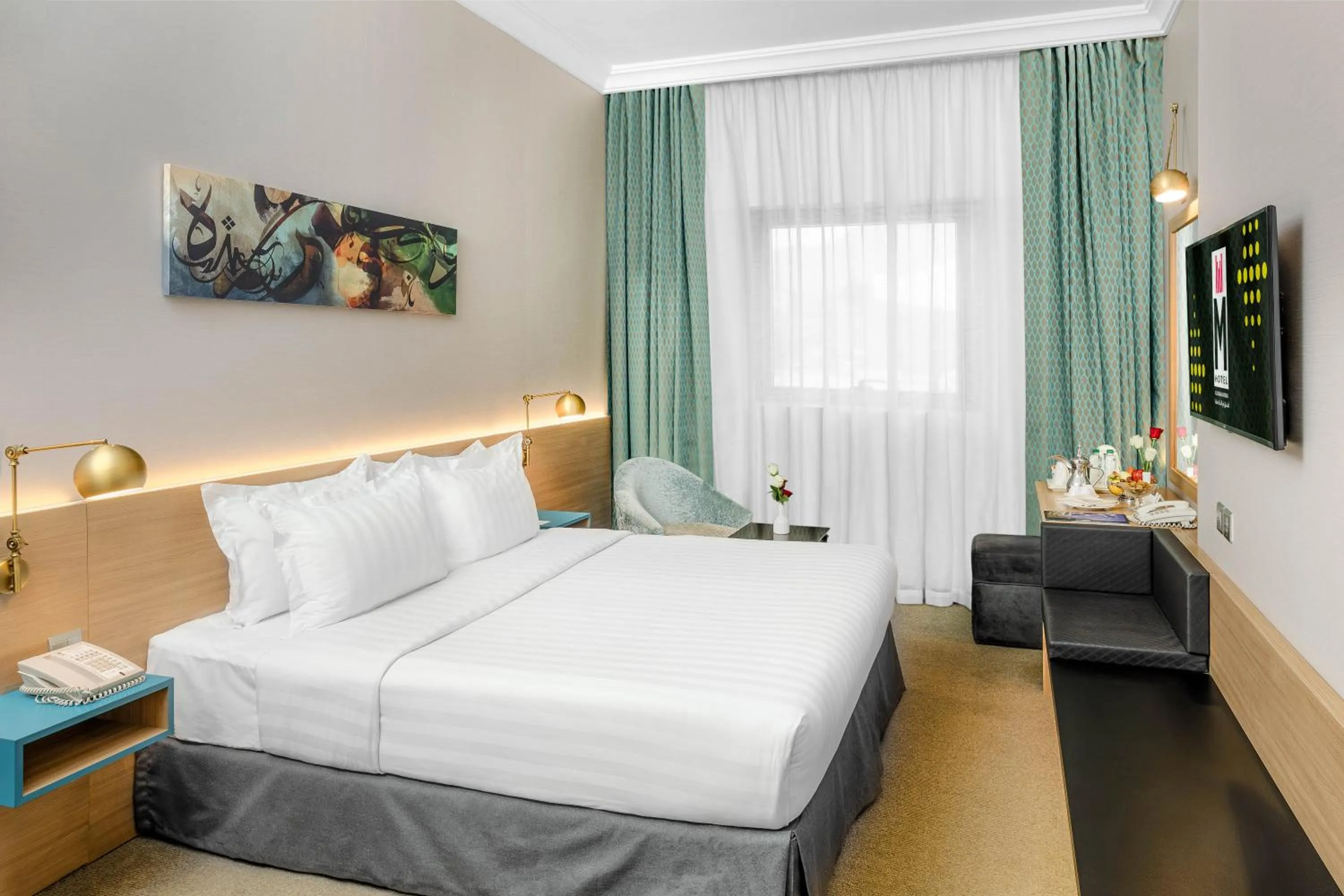 Shower, Bed in M Hotel Al Dana Makkah by Millennium