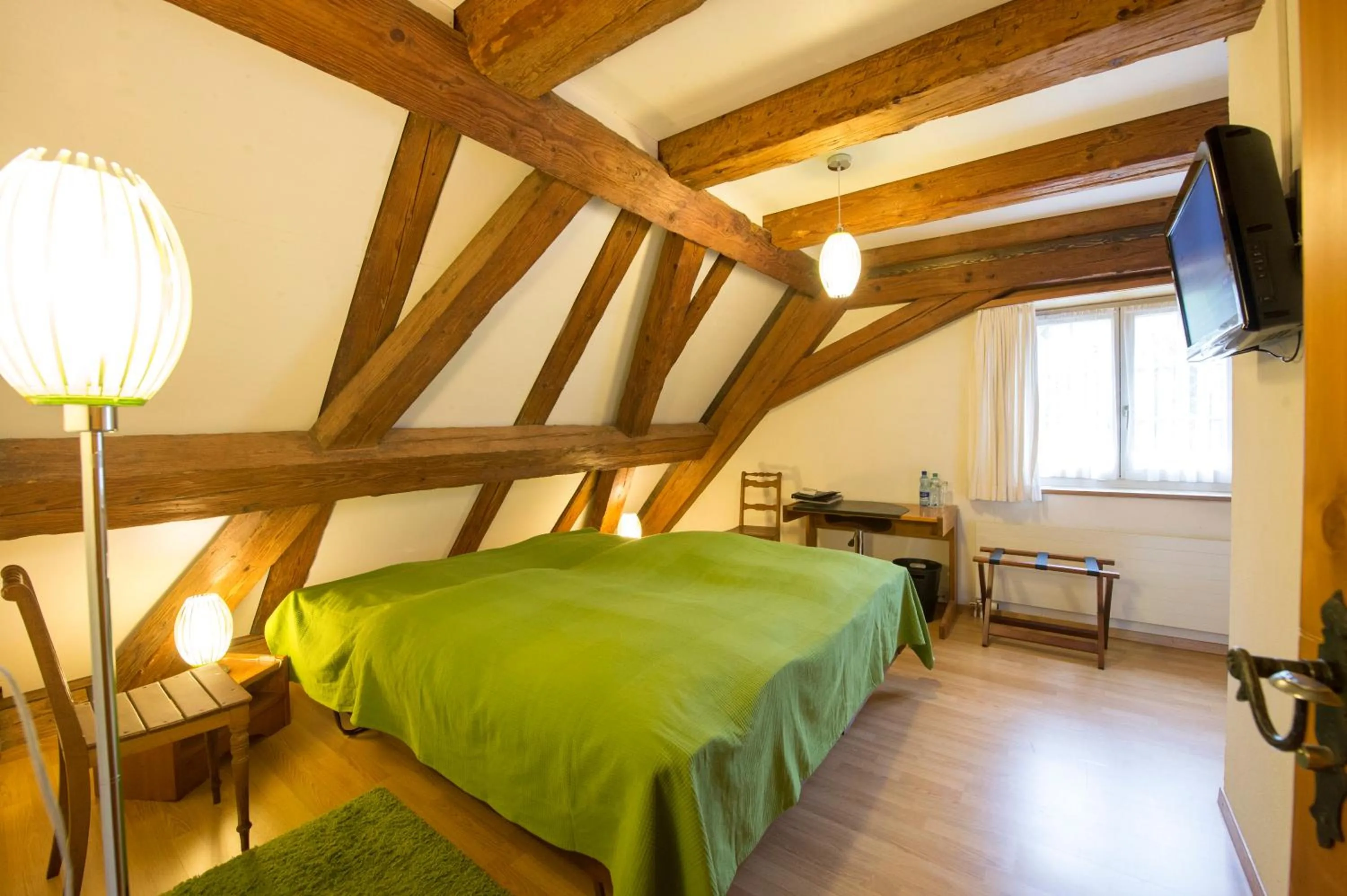 Photo of the whole room, Bed in Landgasthof Ochsen
