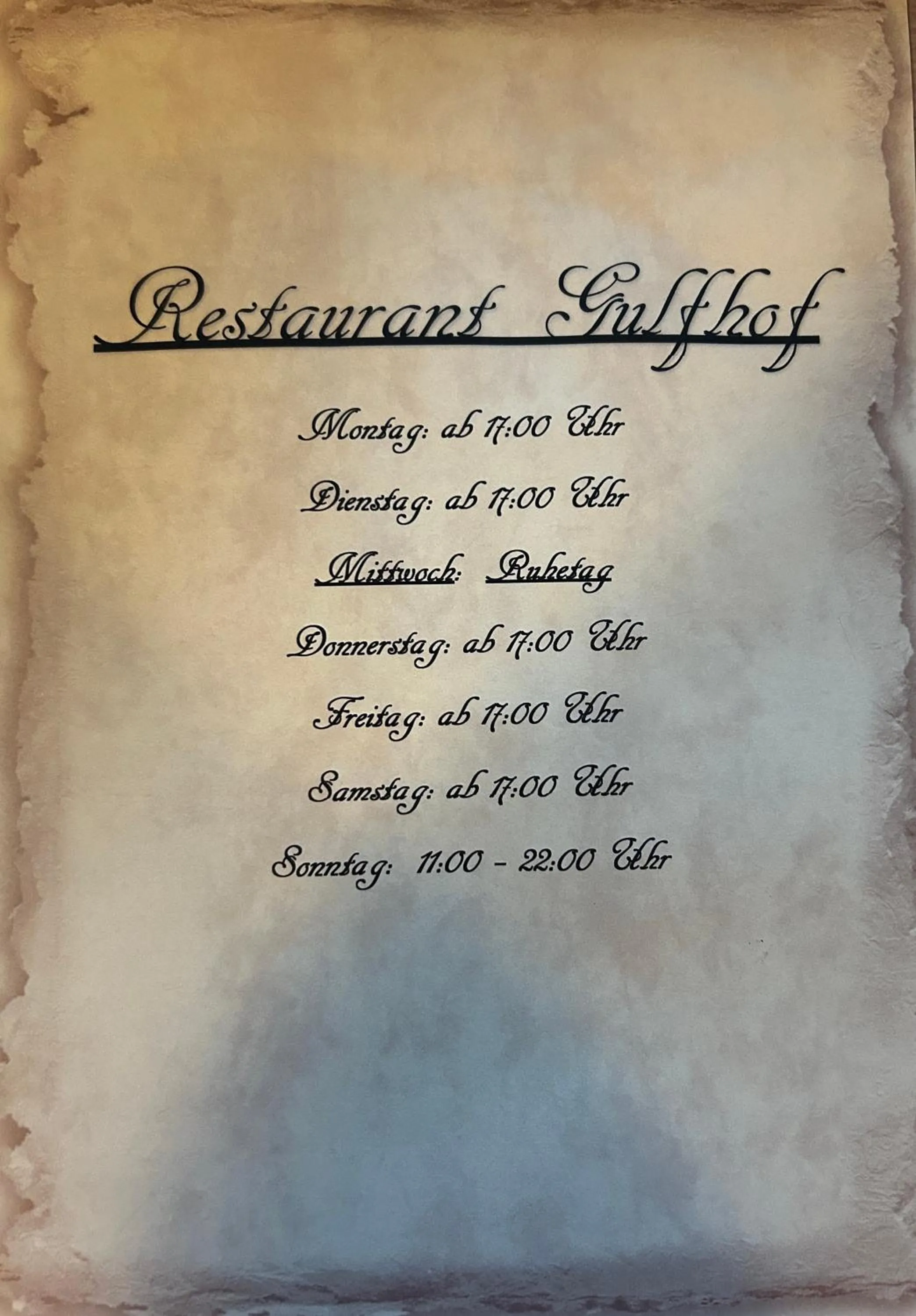 Restaurant/places to eat in Hotel & Restaurant Gulfhof