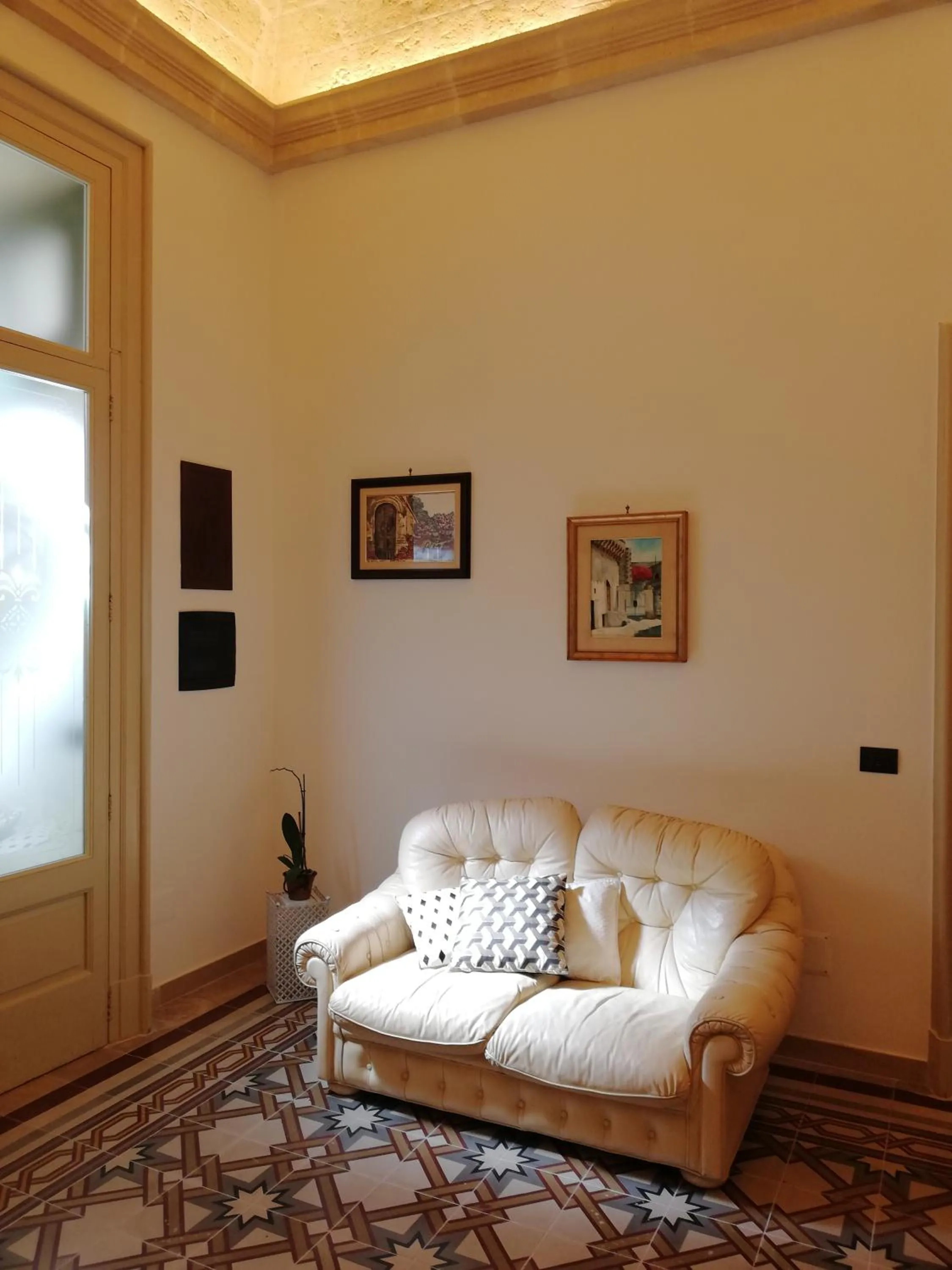 Living room in Agorà Suites & Apartments