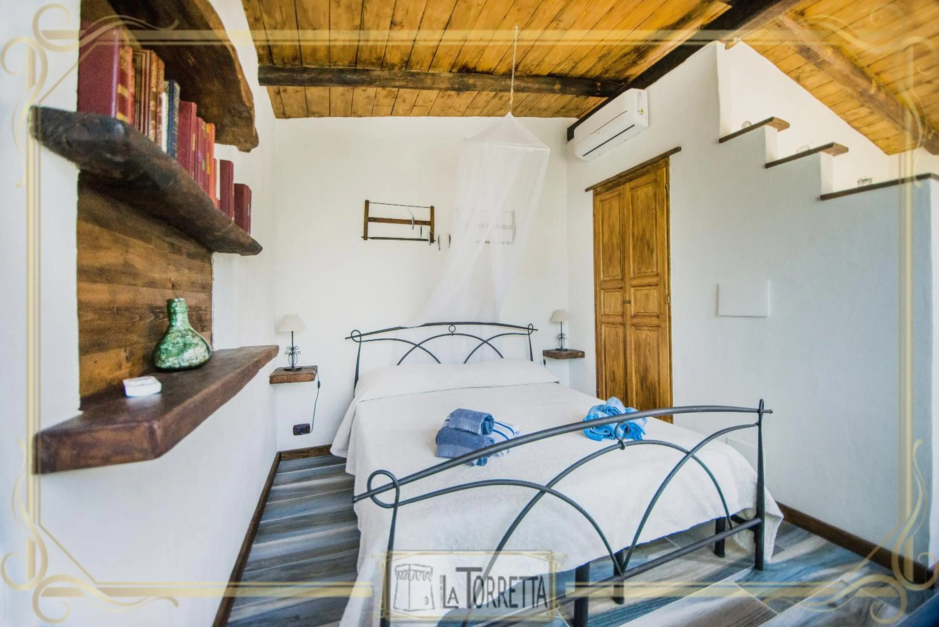 Bedroom, Bed in B&B La Torretta