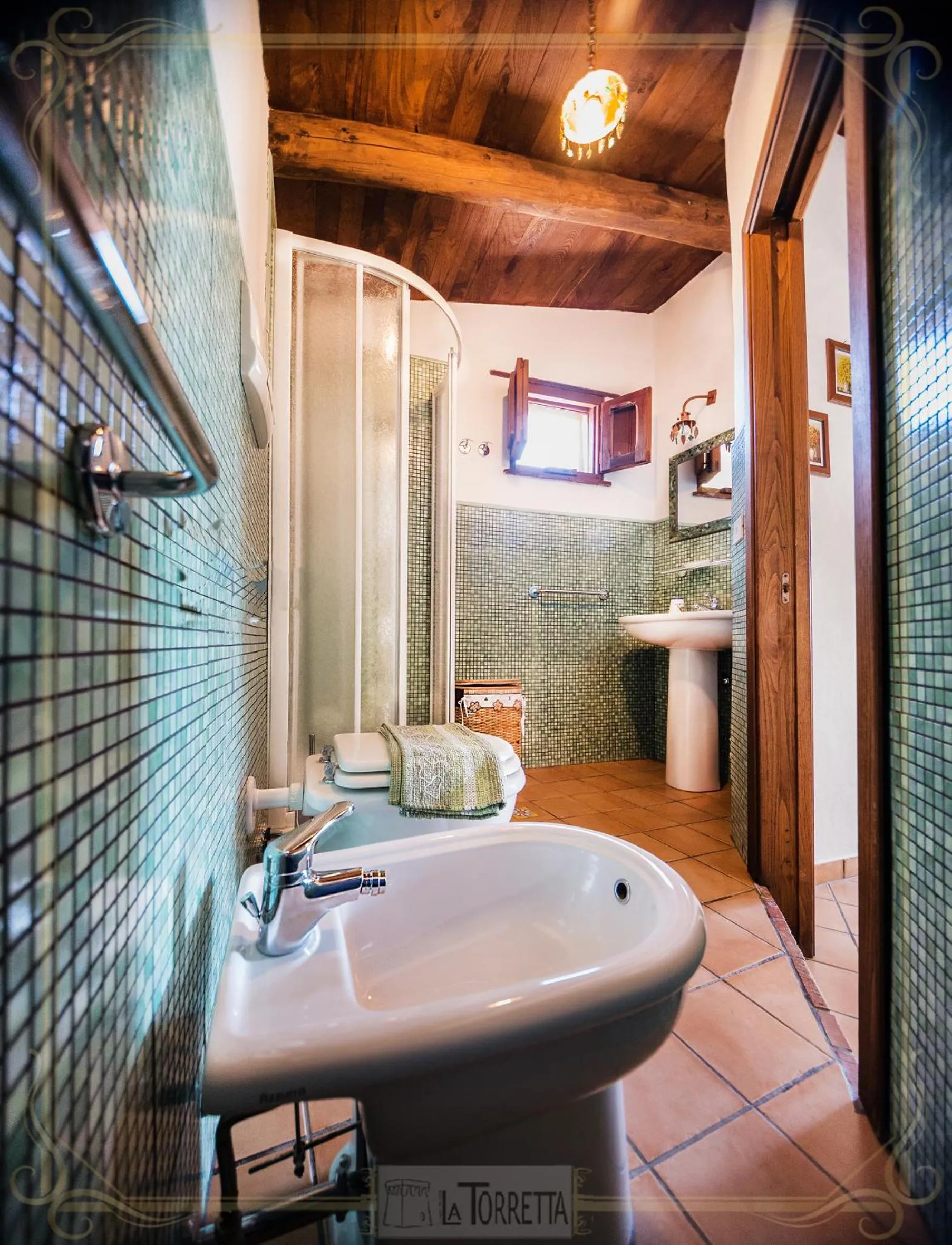 Bathroom in B&B La Torretta