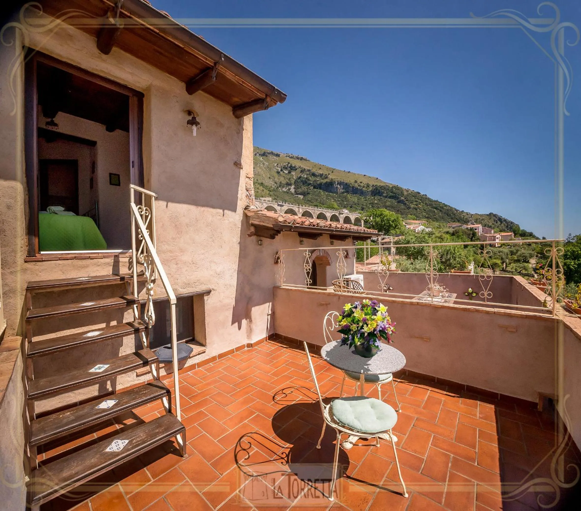 Balcony/Terrace in B&B La Torretta