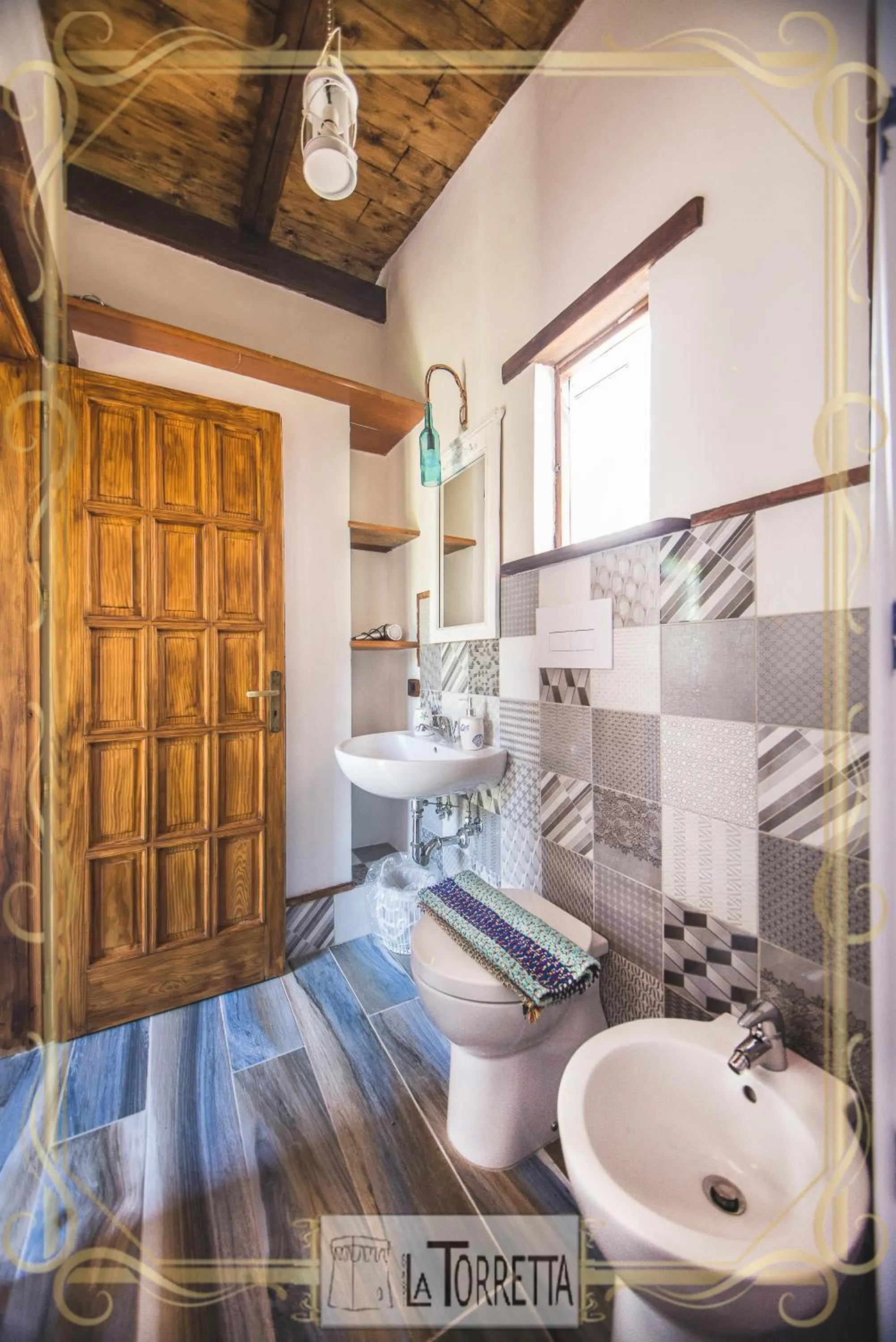 Bathroom in B&B La Torretta