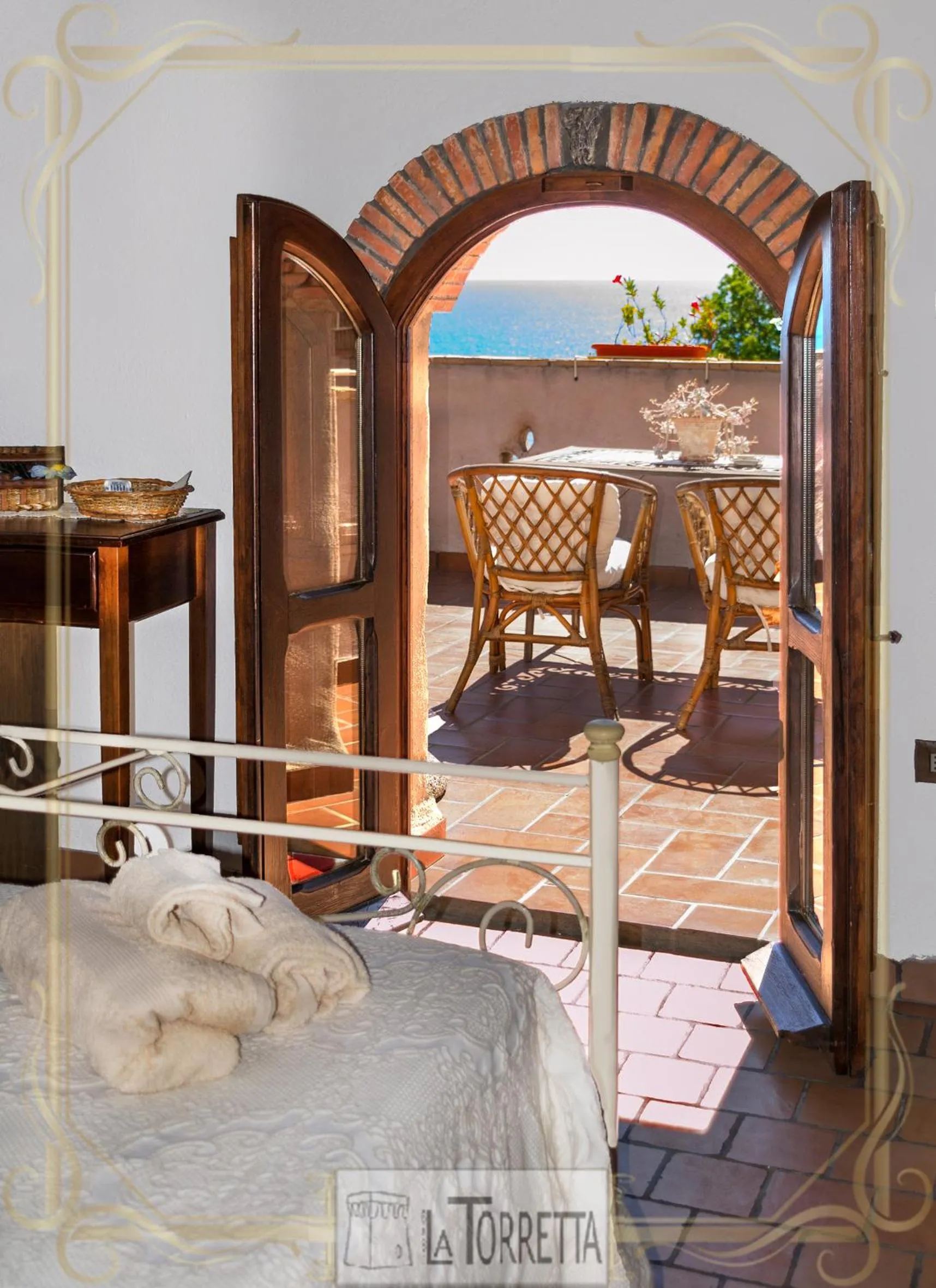 Balcony/Terrace in B&B La Torretta