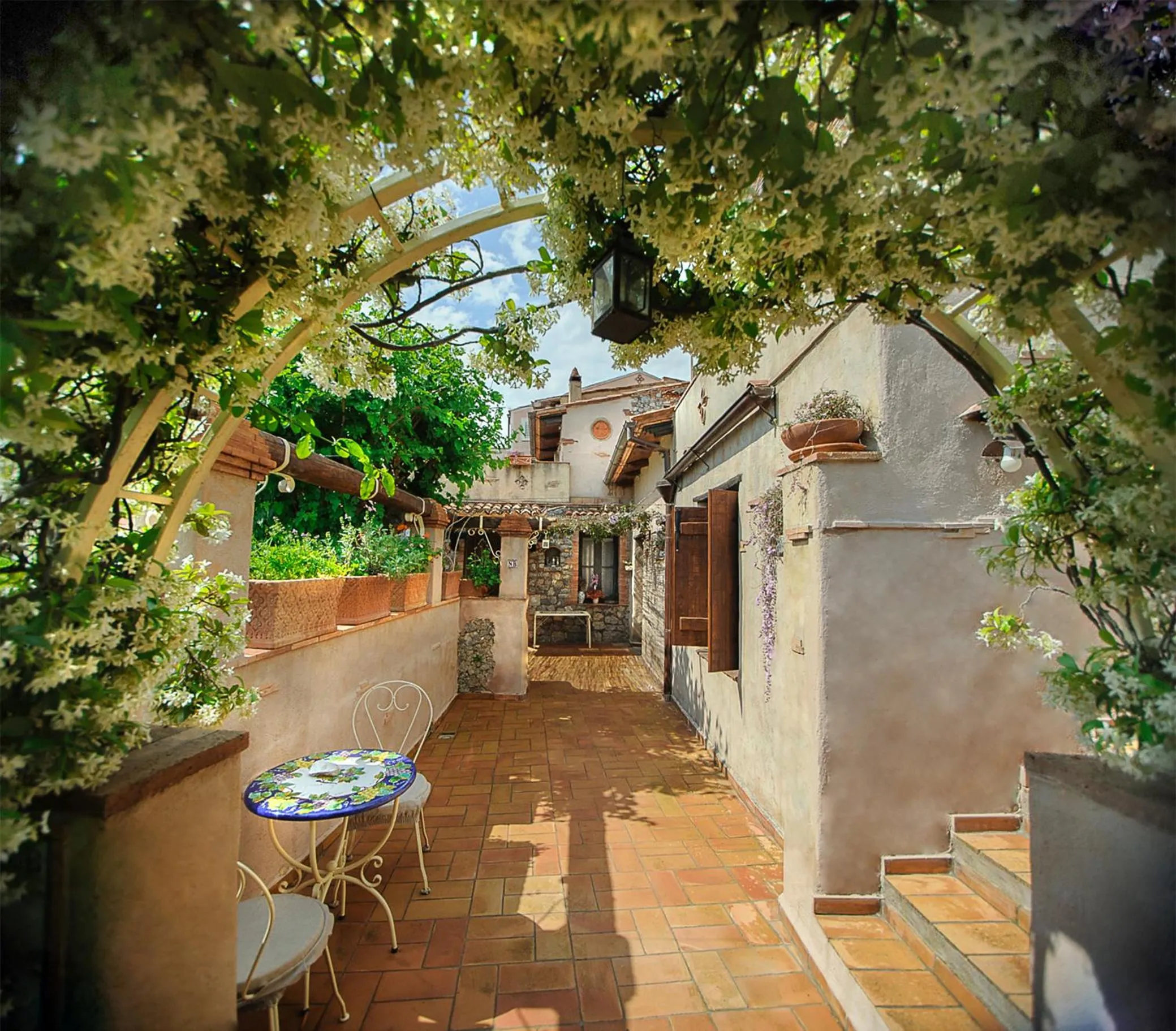 Patio in B&B La Torretta