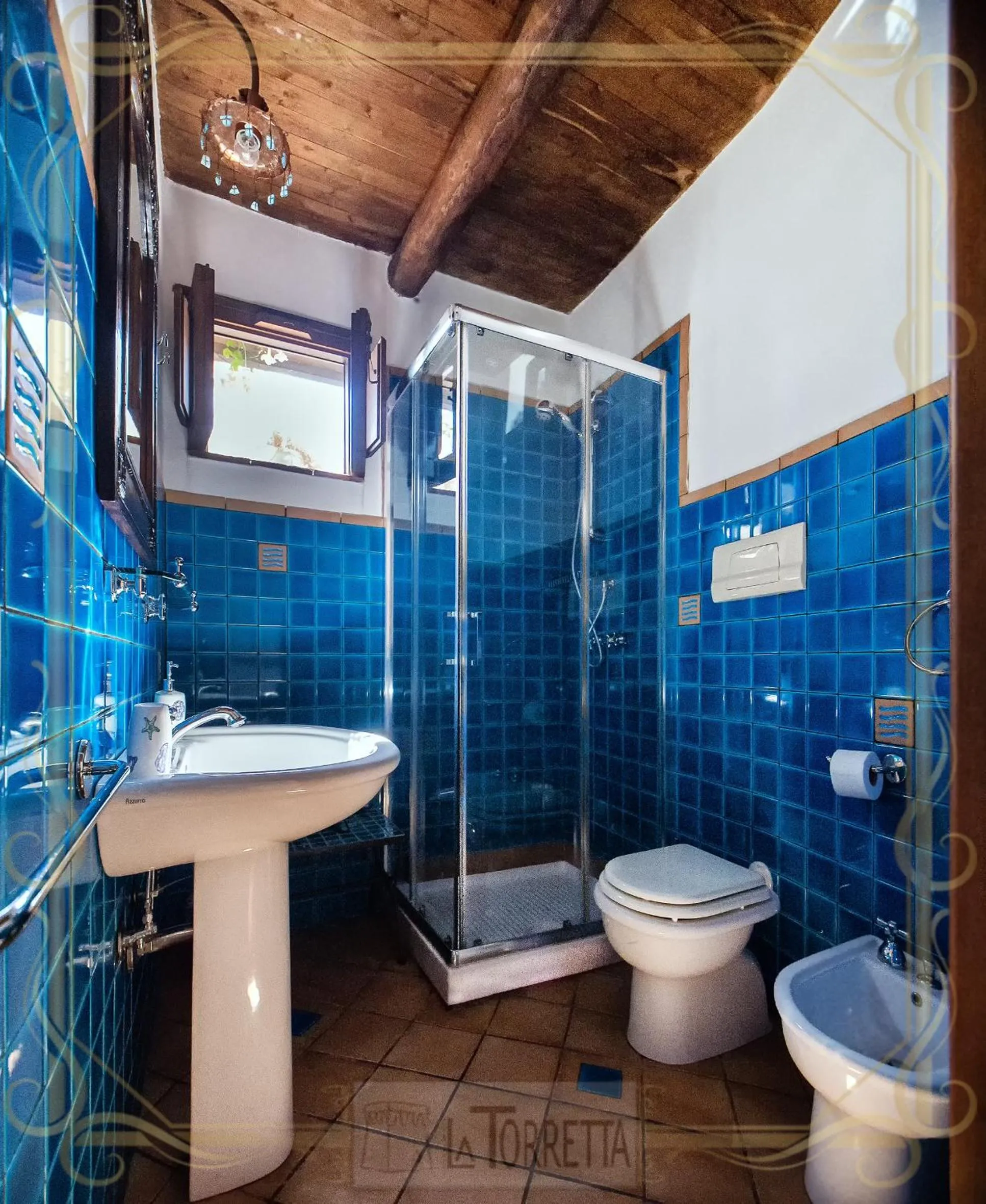 Shower in B&B La Torretta