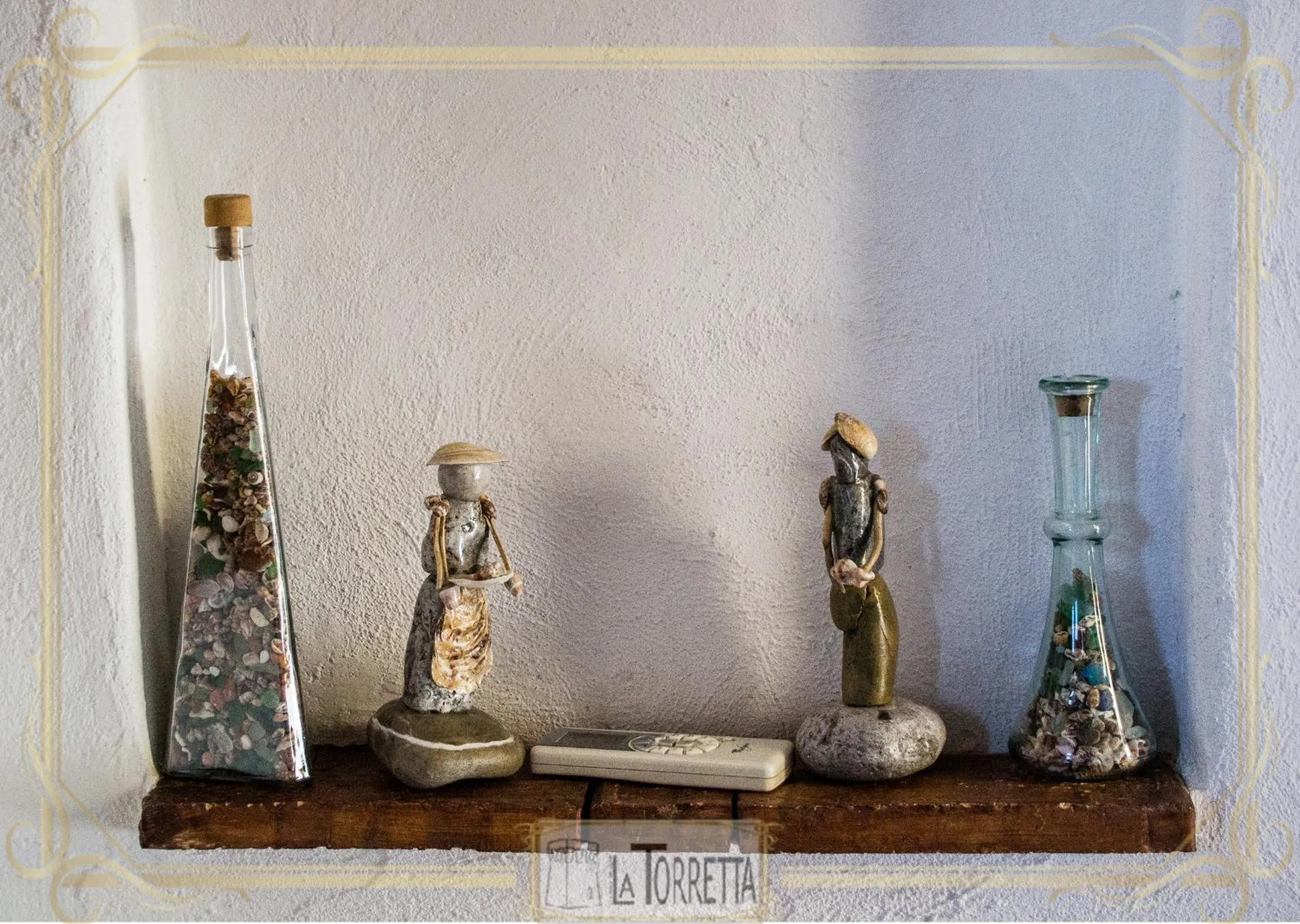 Decorative detail in B&B La Torretta