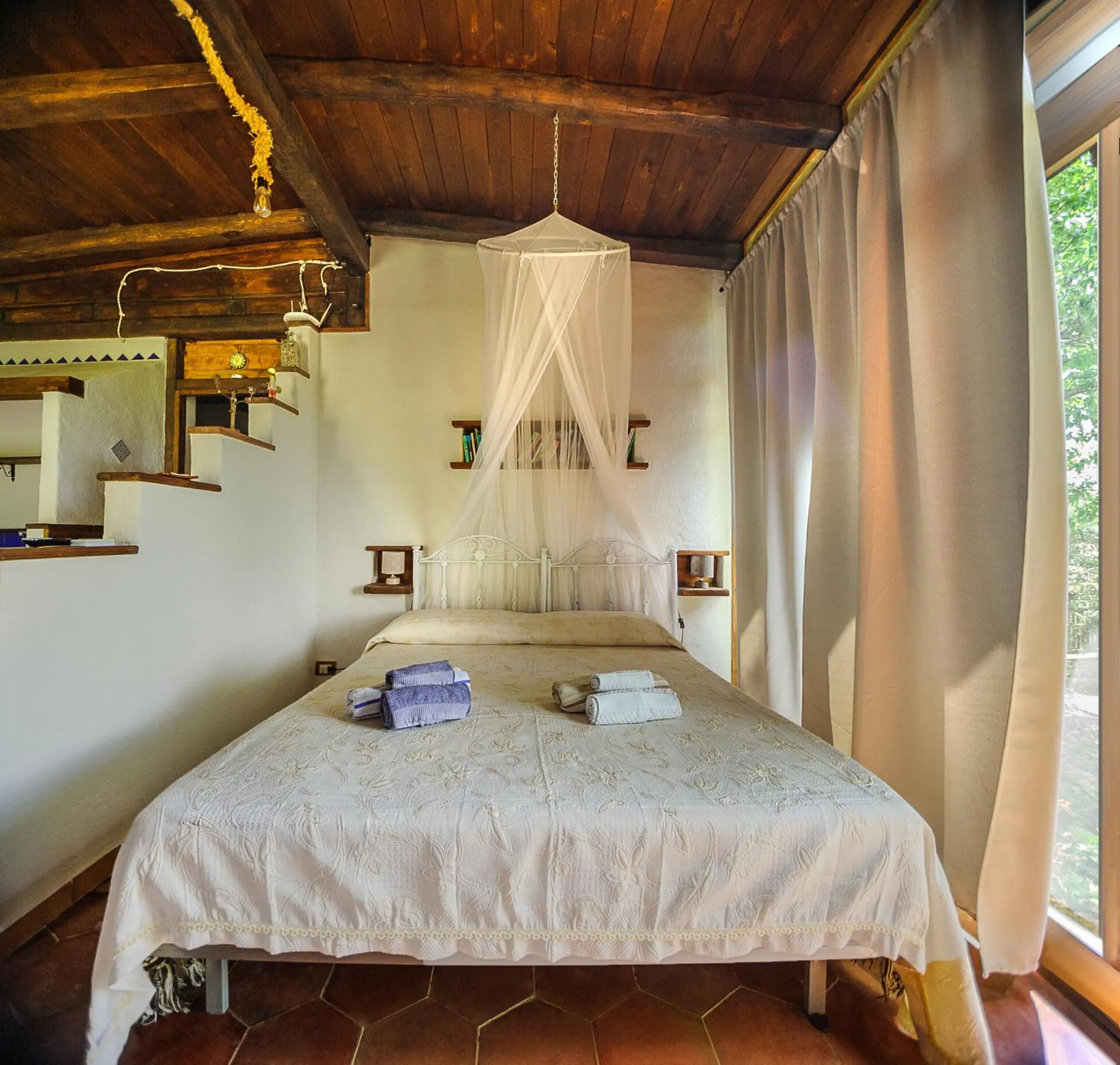 Bedroom, Bed in B&B La Torretta