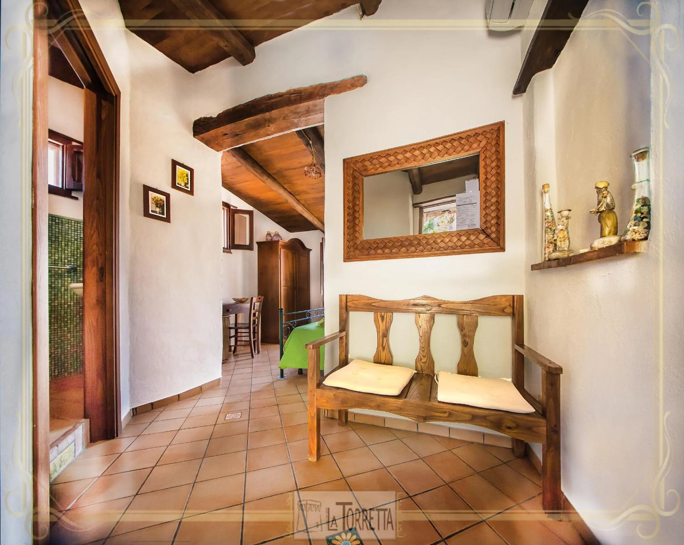 Bathroom in B&B La Torretta