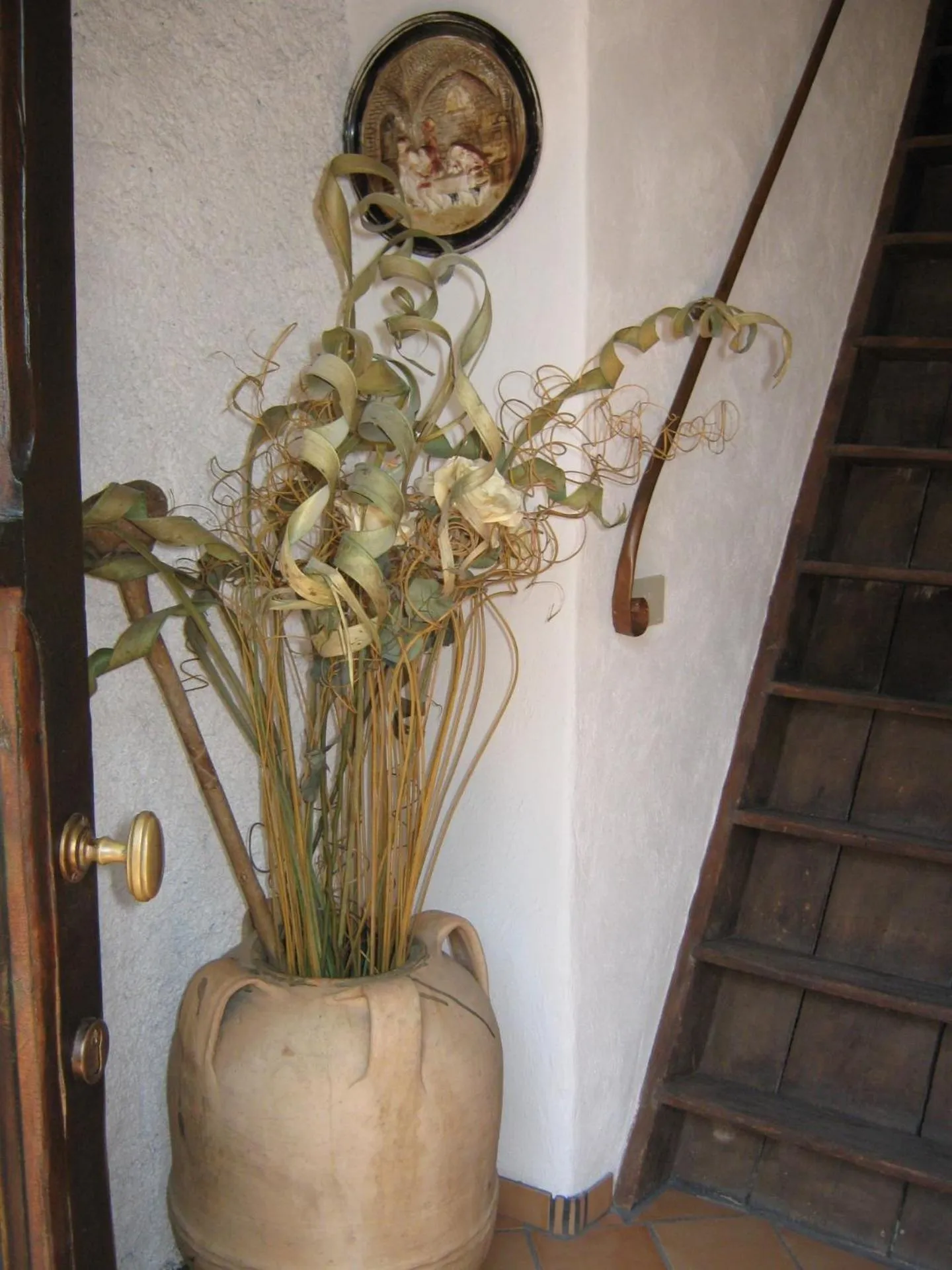 Decorative detail in B&B La Torretta