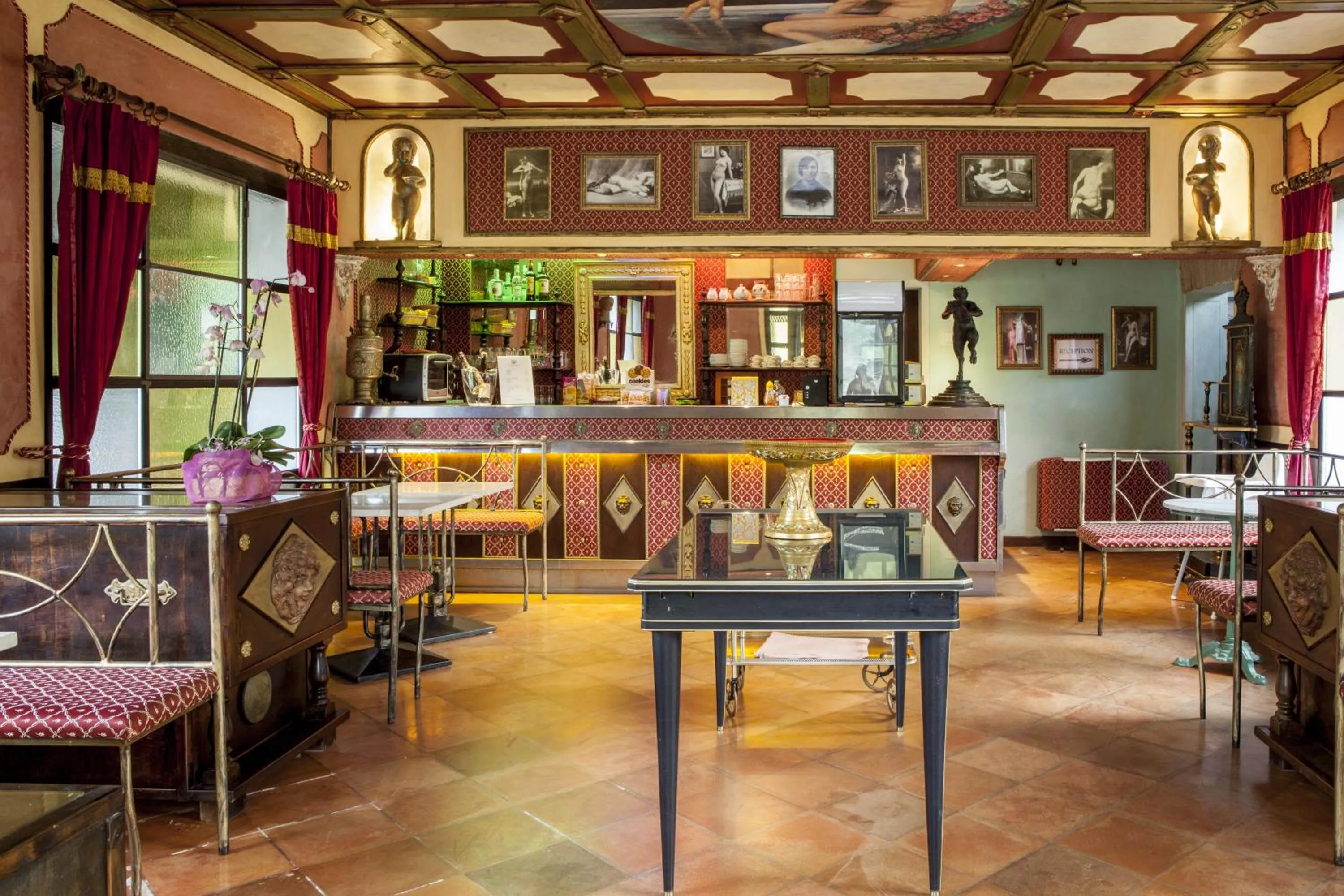 Lounge or bar in Hotel Villino Della Flanella